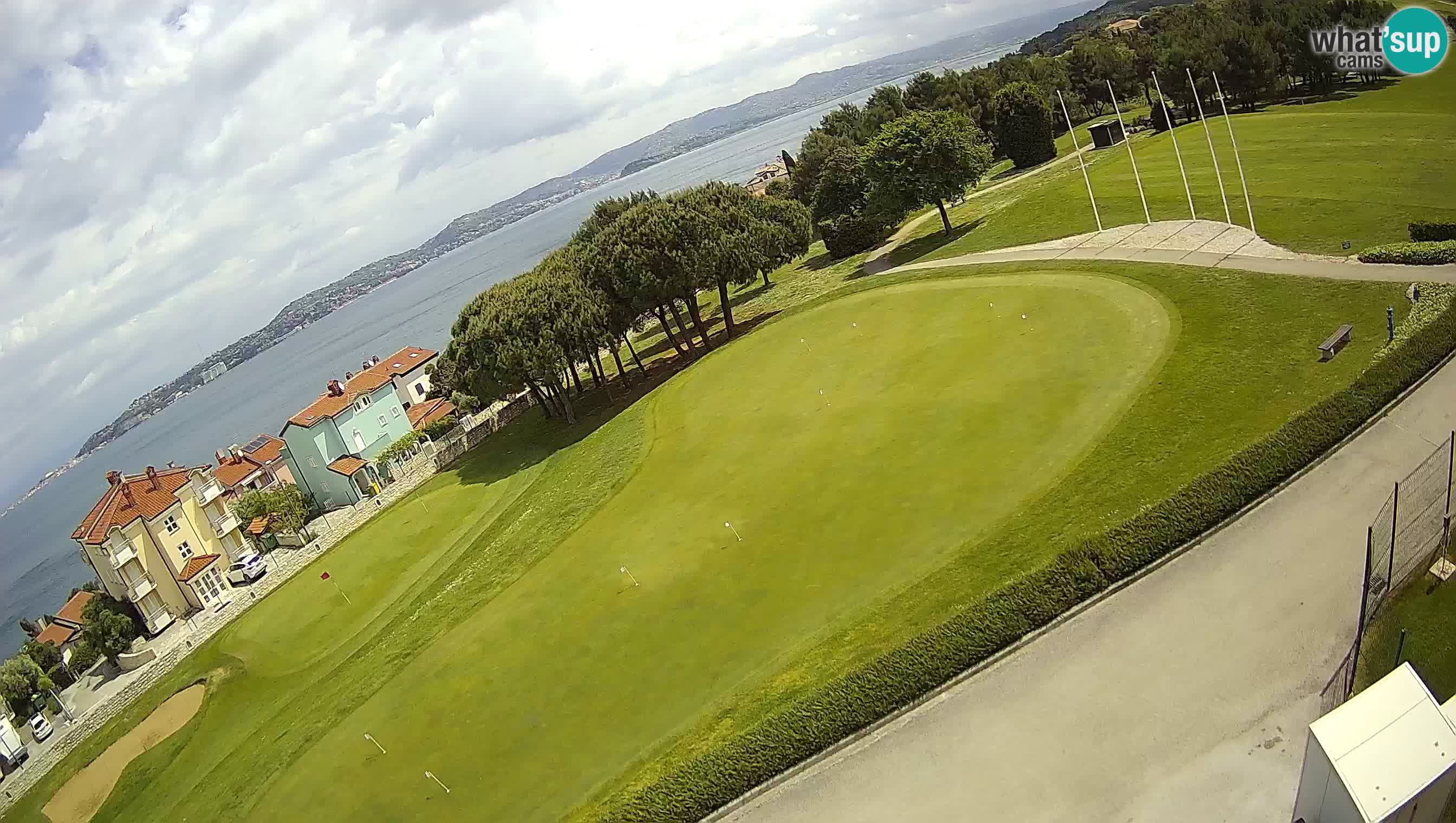 Golf Adriatique Webcam en direct Savudrija – Rezidencija Skiper – Istrie – Croatie