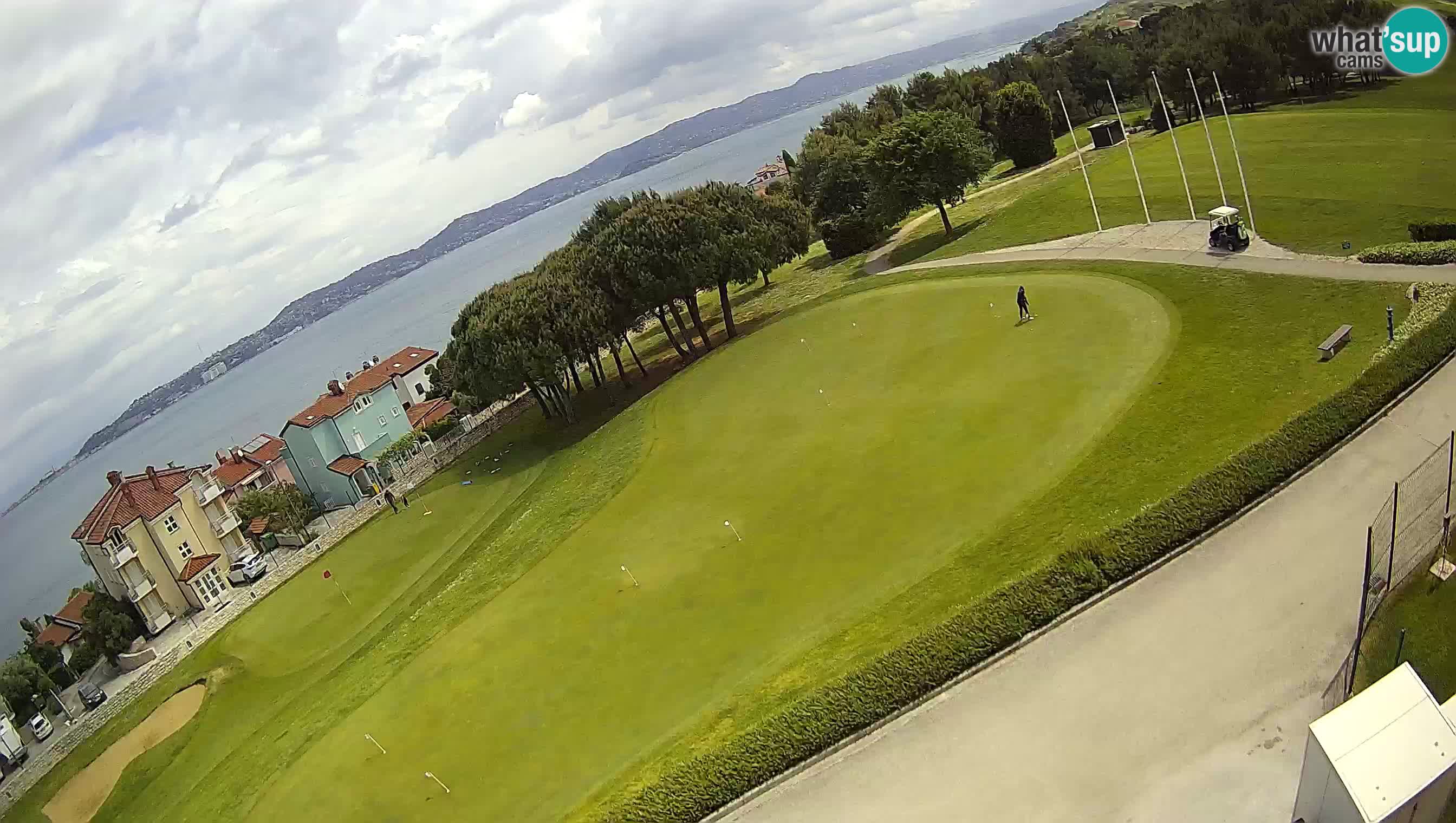 Golf Adriatique Webcam en direct Savudrija – Rezidencija Skiper – Istrie – Croatie