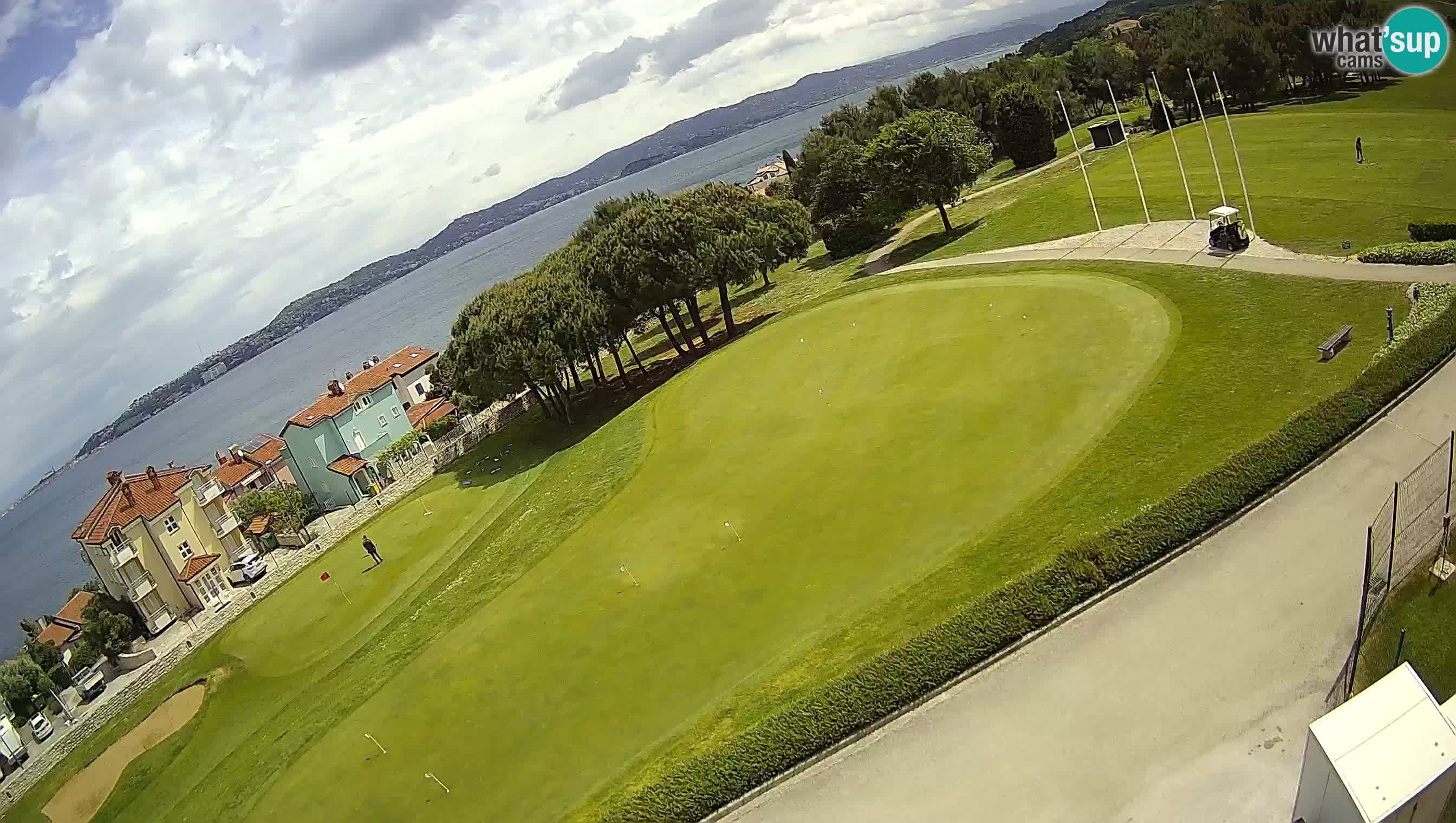 Golf Adriatic Spletna kamera v živo Savudrija – Rezidencija Skiper – Istra – Hrvaška