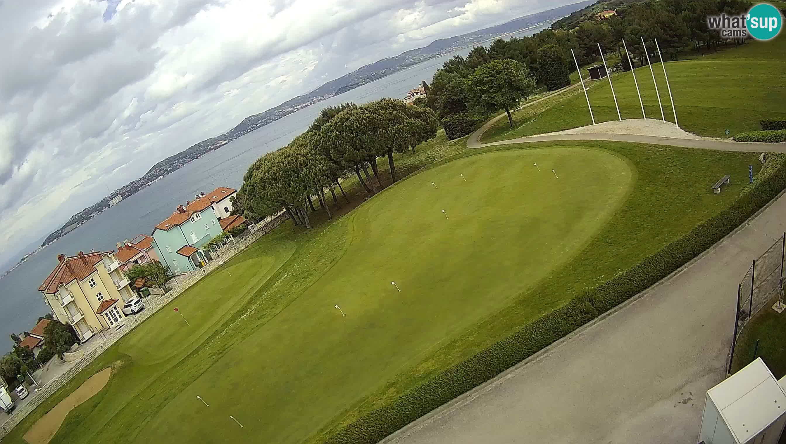 Golf Adriatique Webcam en direct Savudrija – Rezidencija Skiper – Istrie – Croatie