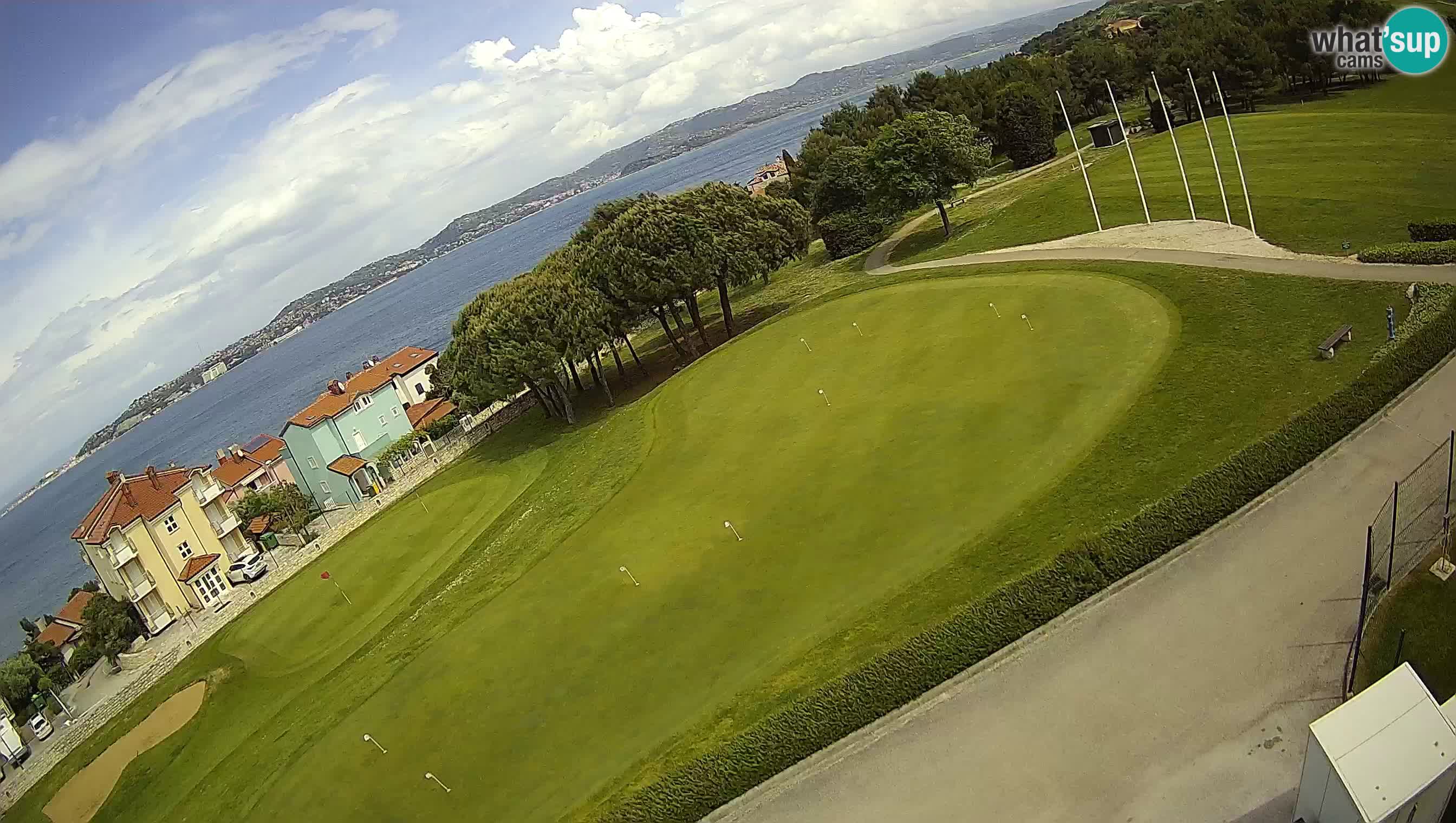 Golf Adriatic Spletna kamera v živo Savudrija – Rezidencija Skiper – Istra – Hrvaška