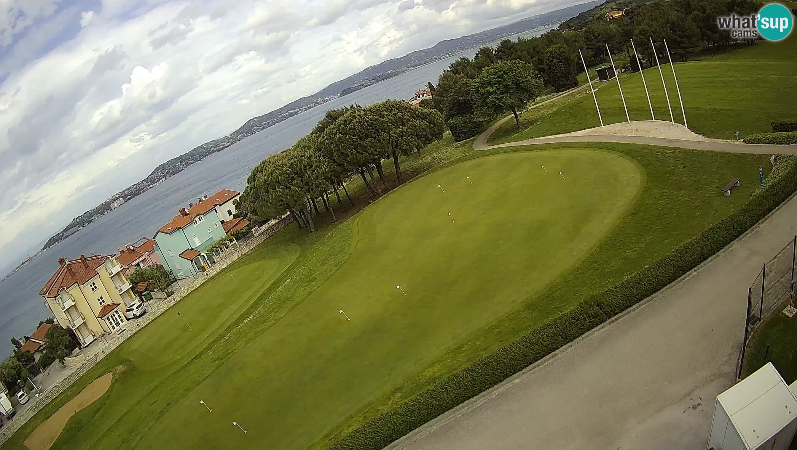 Golf Adriatic Spletna kamera v živo Savudrija – Rezidencija Skiper – Istra – Hrvaška