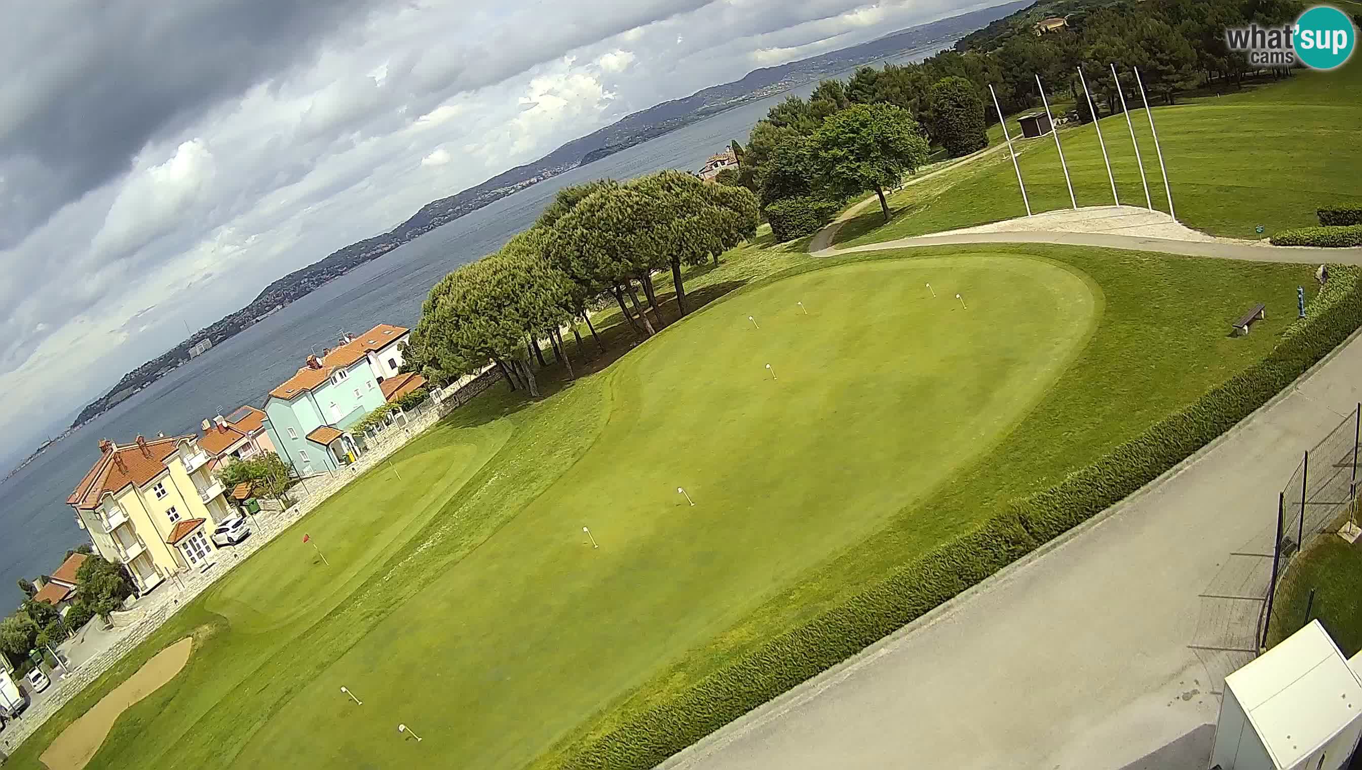 Golf Adriatique Webcam en direct Savudrija – Rezidencija Skiper – Istrie – Croatie