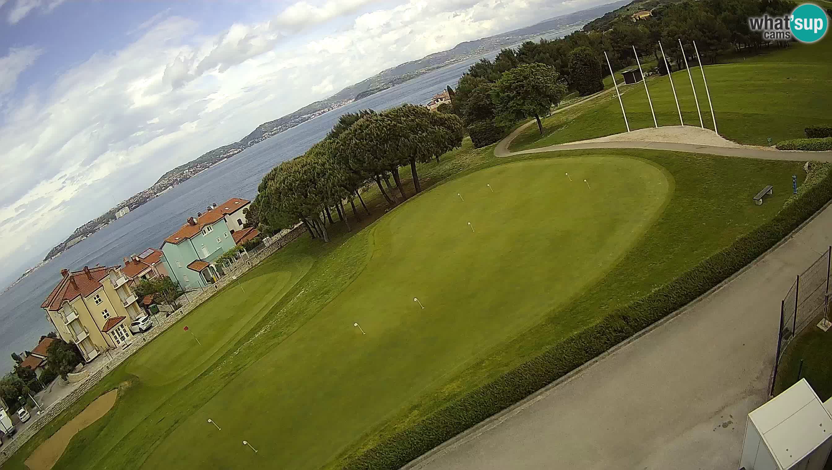 Golf Adriatique Webcam en direct Savudrija – Rezidencija Skiper – Istrie – Croatie