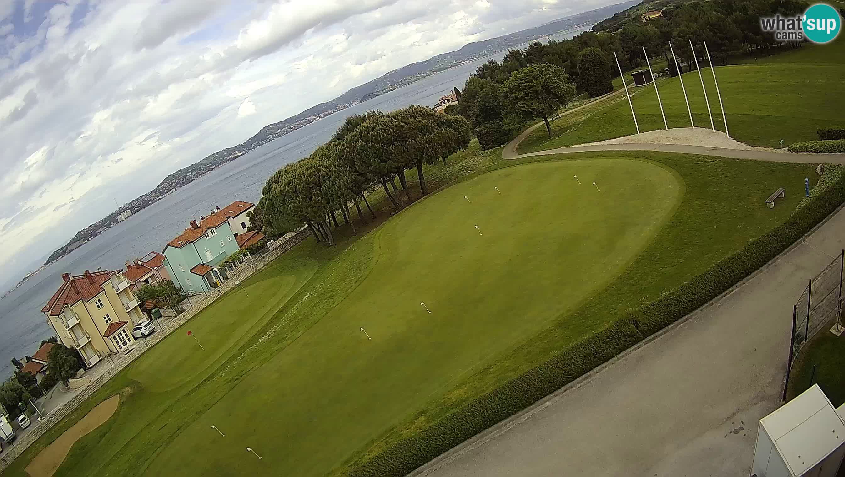 Golf Adriatique Webcam en direct Savudrija – Rezidencija Skiper – Istrie – Croatie