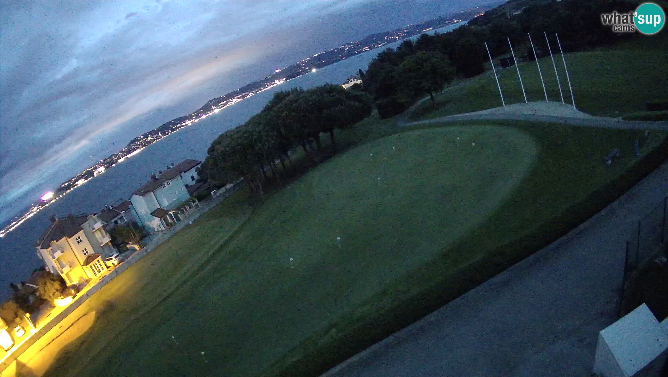 Golf Adriatique Webcam en direct Savudrija – Rezidencija Skiper – Istrie – Croatie