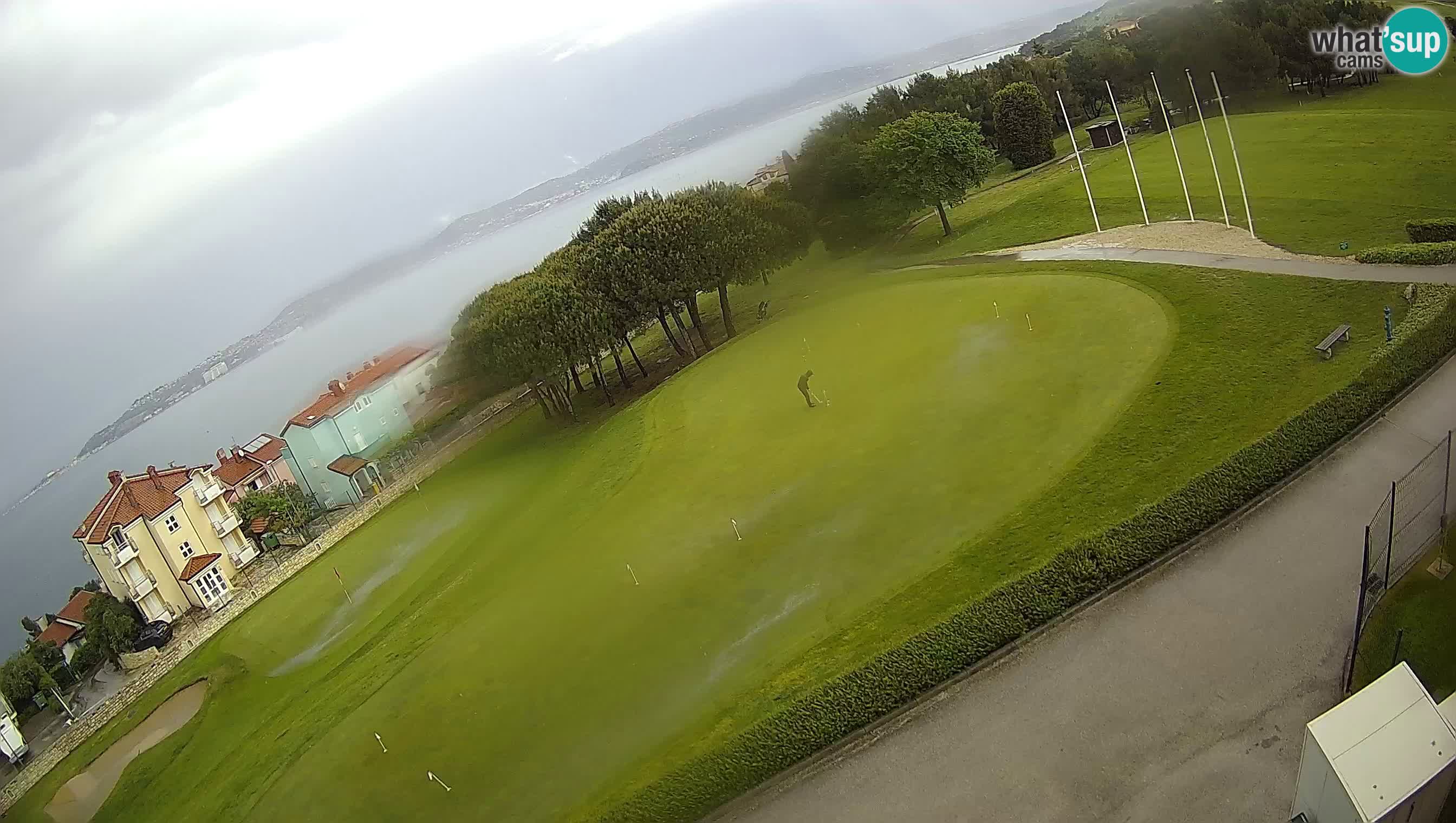 Golf Adriatique Webcam en direct Savudrija – Rezidencija Skiper – Istrie – Croatie