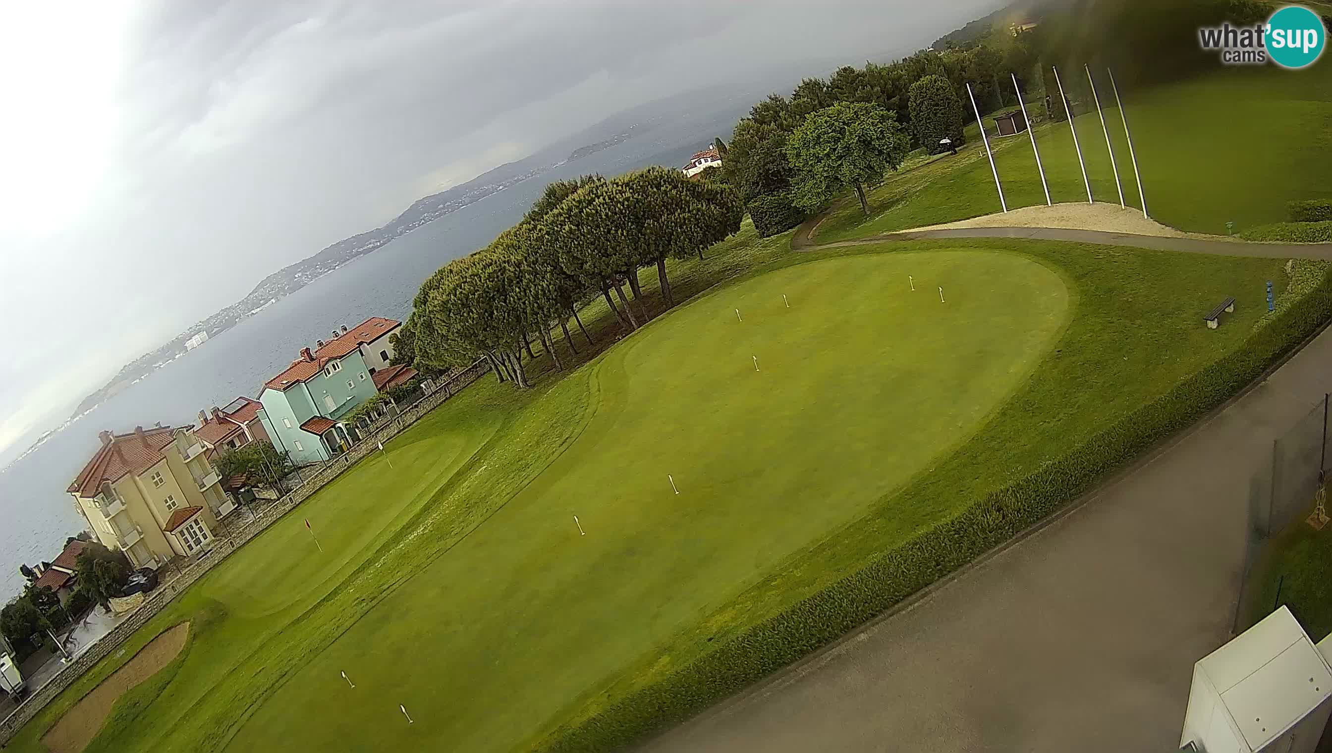 Golf Adriatique Webcam en direct Savudrija – Rezidencija Skiper – Istrie – Croatie