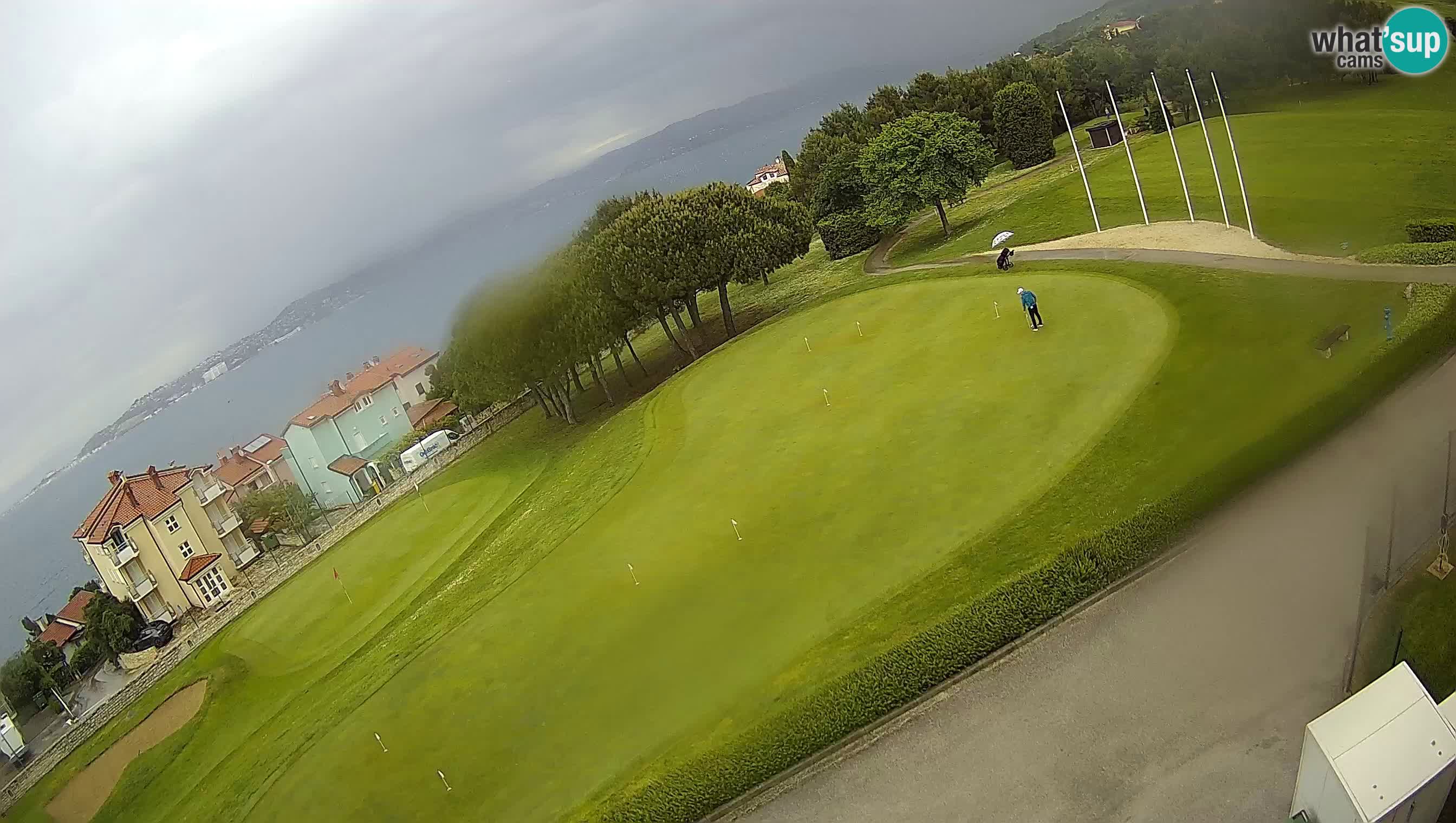 Golf Adriatique Webcam en direct Savudrija – Rezidencija Skiper – Istrie – Croatie