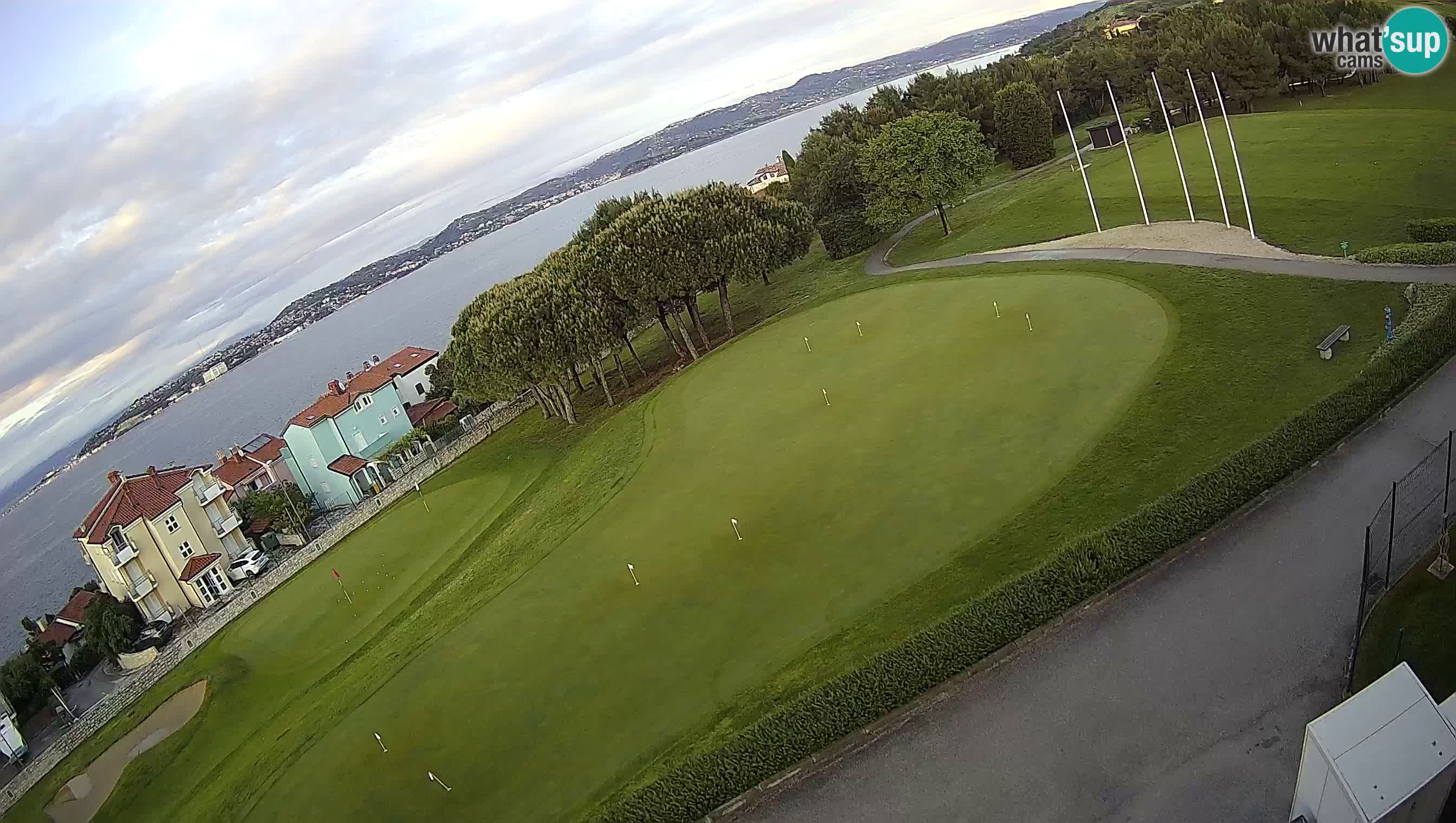Golf Adriatique Webcam en direct Savudrija – Rezidencija Skiper – Istrie – Croatie