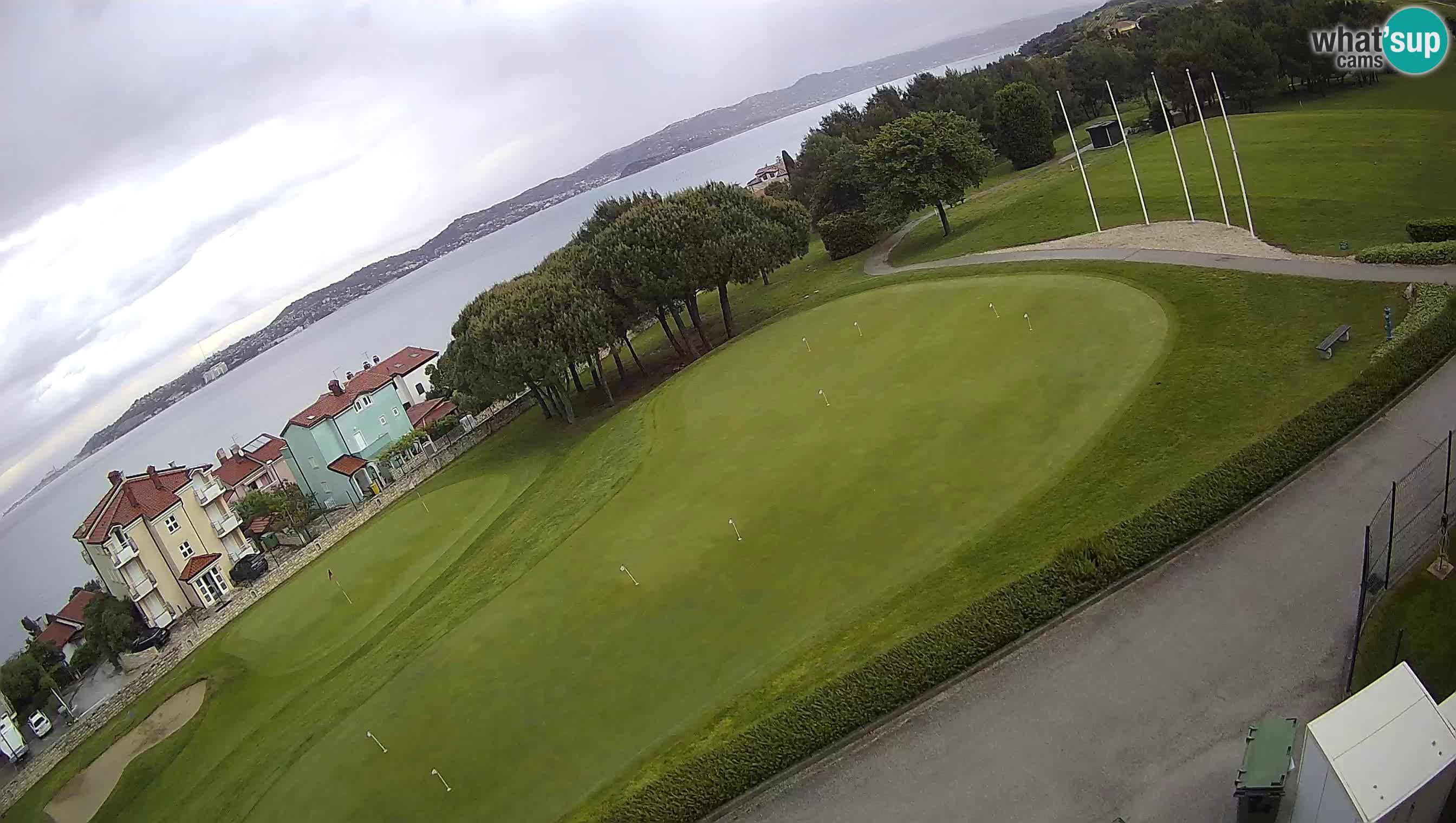 Golf Adriatique Webcam en direct Savudrija – Rezidencija Skiper – Istrie – Croatie