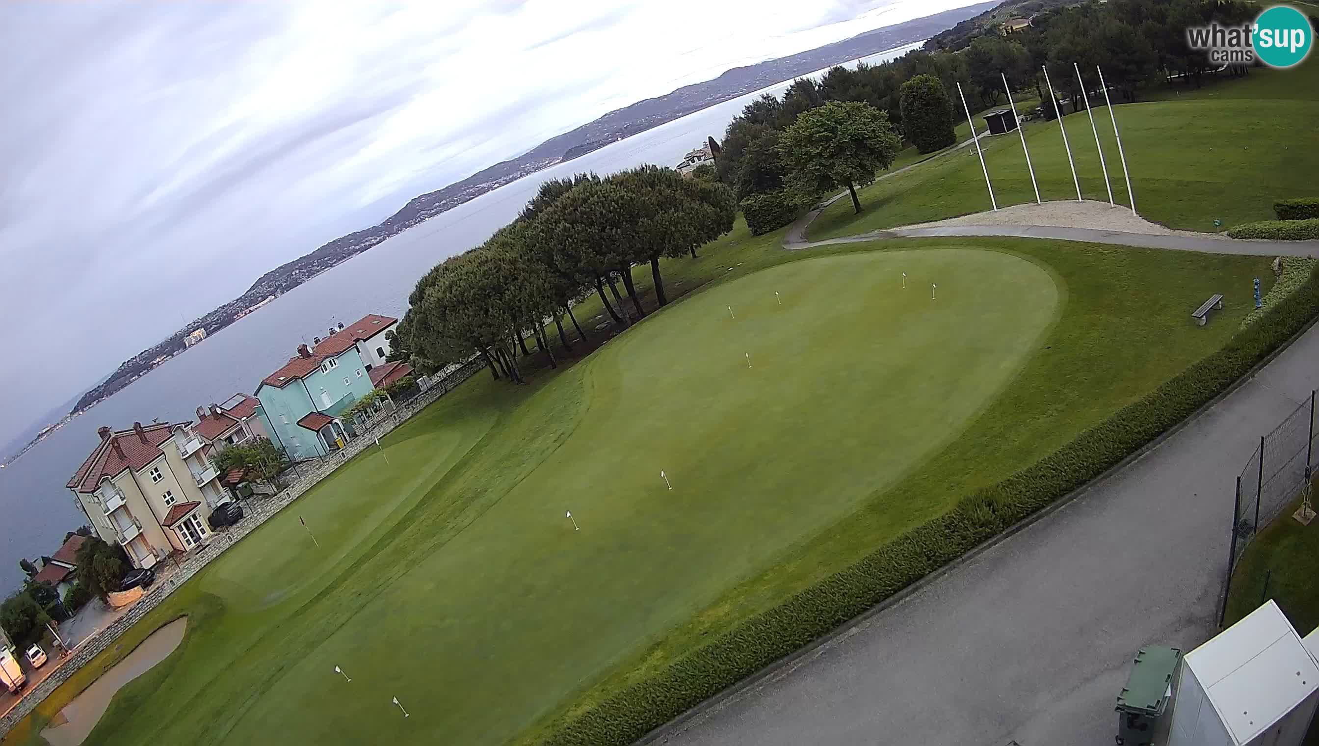 Golf Adriatique Webcam en direct Savudrija – Rezidencija Skiper – Istrie – Croatie