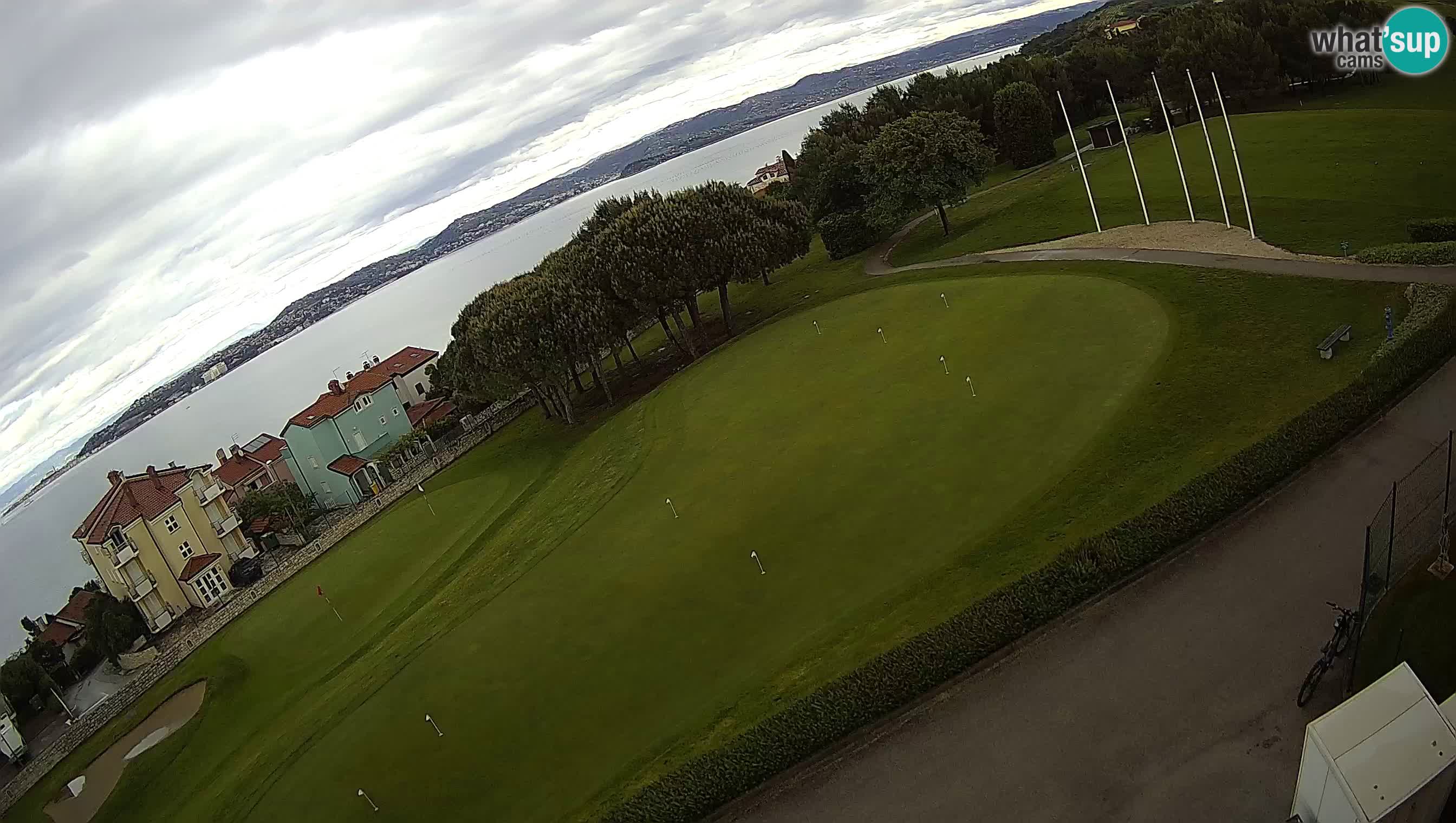 Golf Adriatique Webcam en direct Savudrija – Rezidencija Skiper – Istrie – Croatie