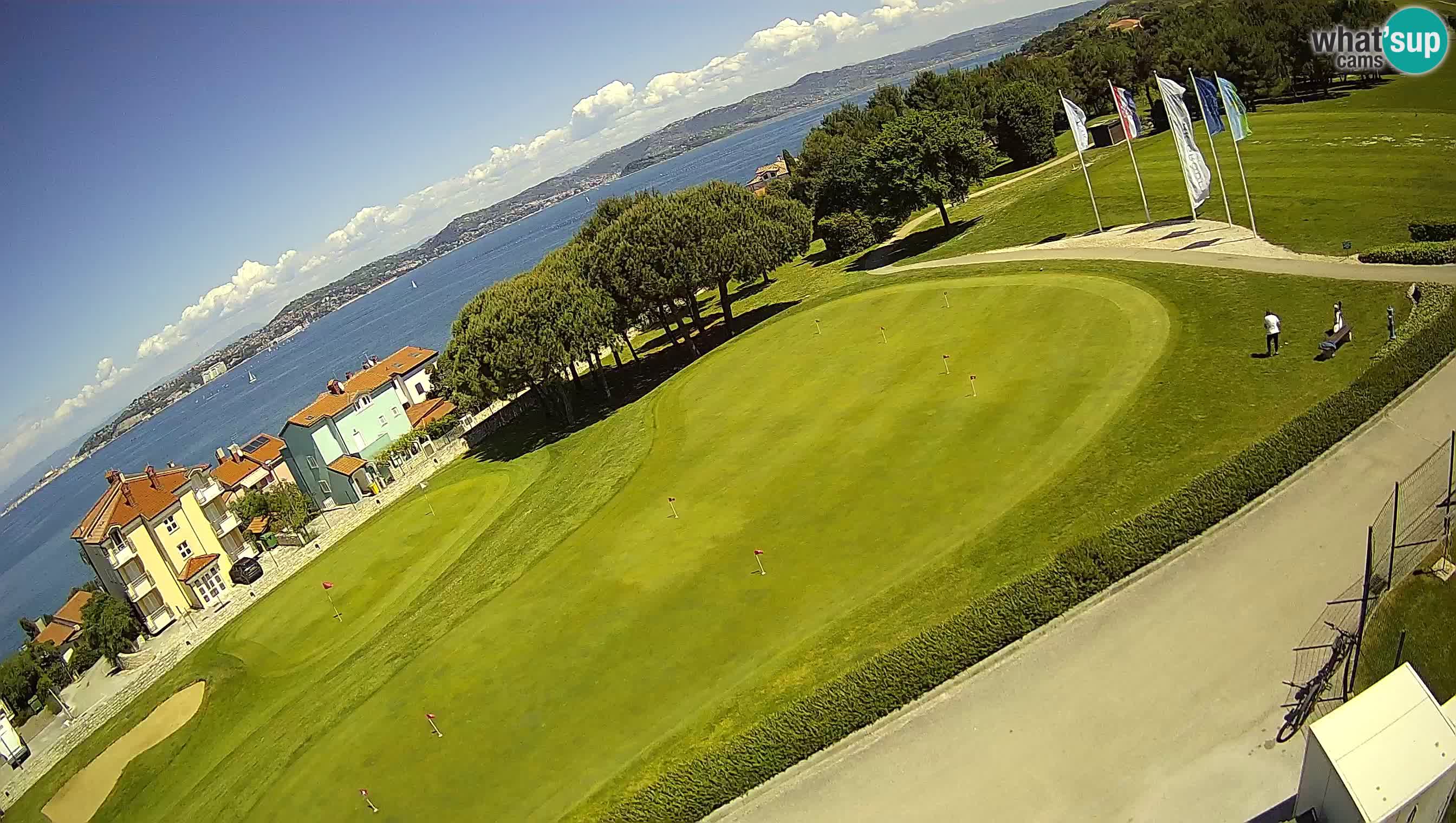 Golf Adriatic Live webcam Savudrija – Rezidencija Skiper – Istria – Croatia