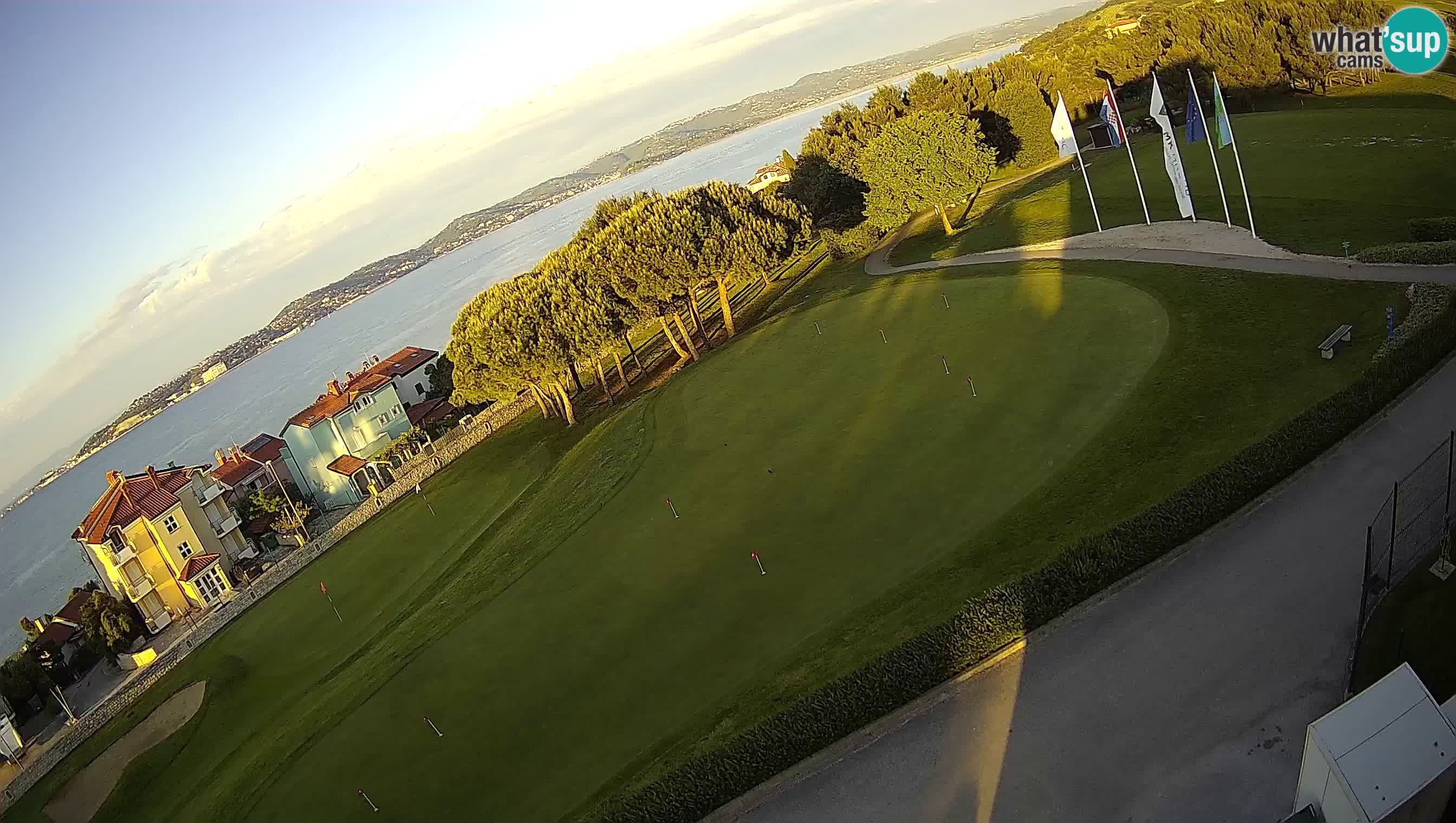 Golf Adriatic Live webcam Savudrija – Rezidencija Skiper – Istria – Croazia