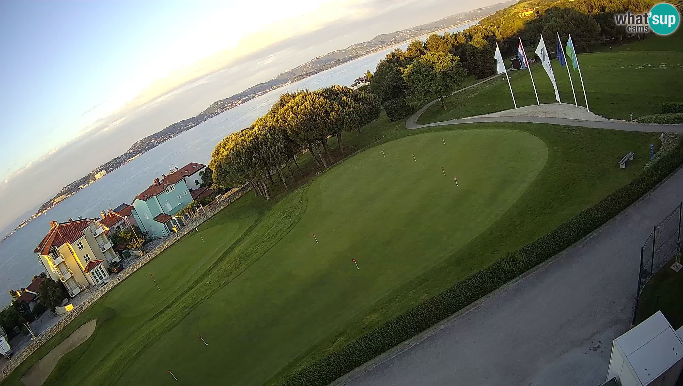Golf Adriatic Live webcam Savudrija – Rezidencija Skiper – Istria – Croatia