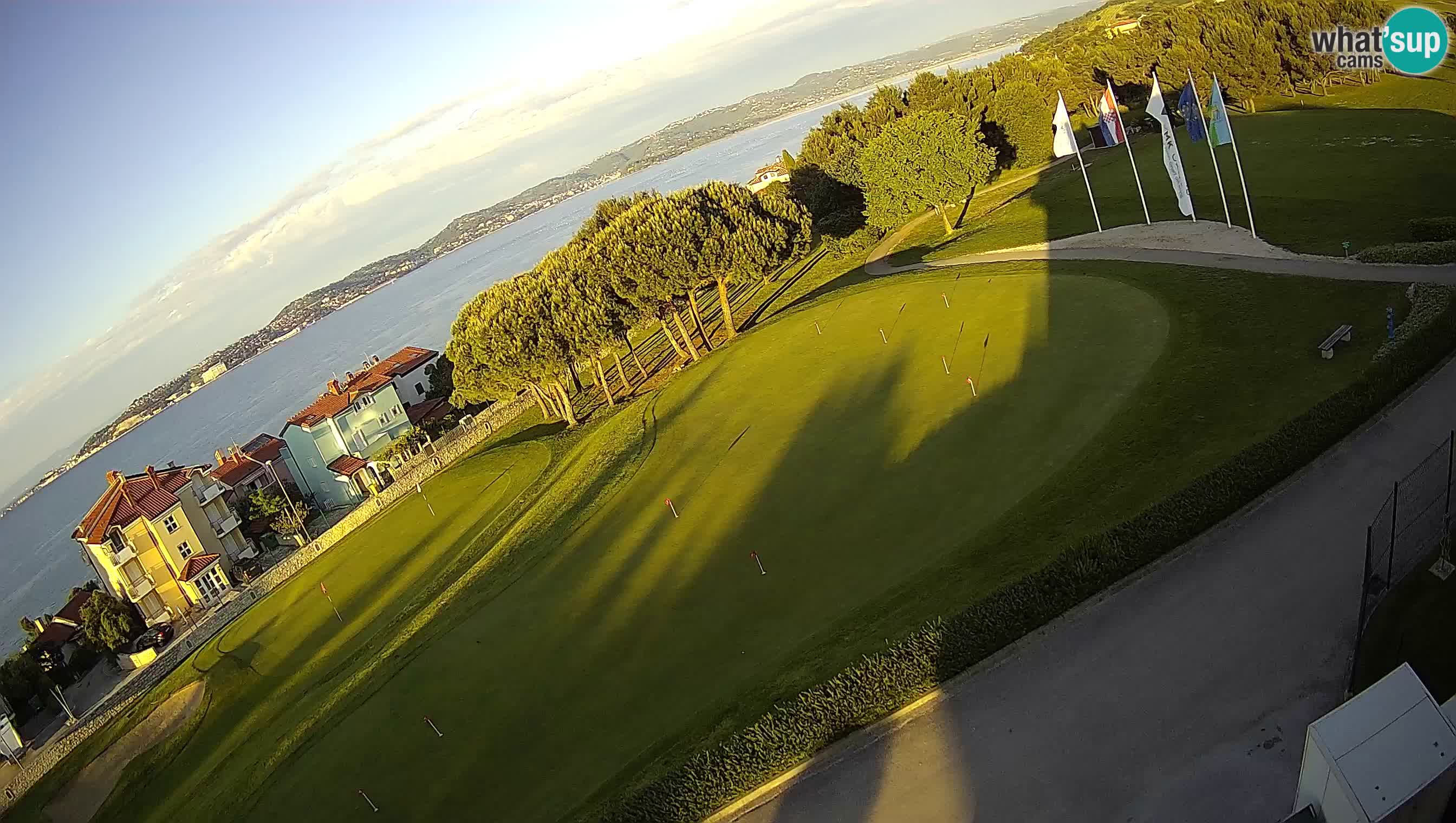 Golf Adriatic Spletna kamera v živo Savudrija – Rezidencija Skiper – Istra – Hrvaška