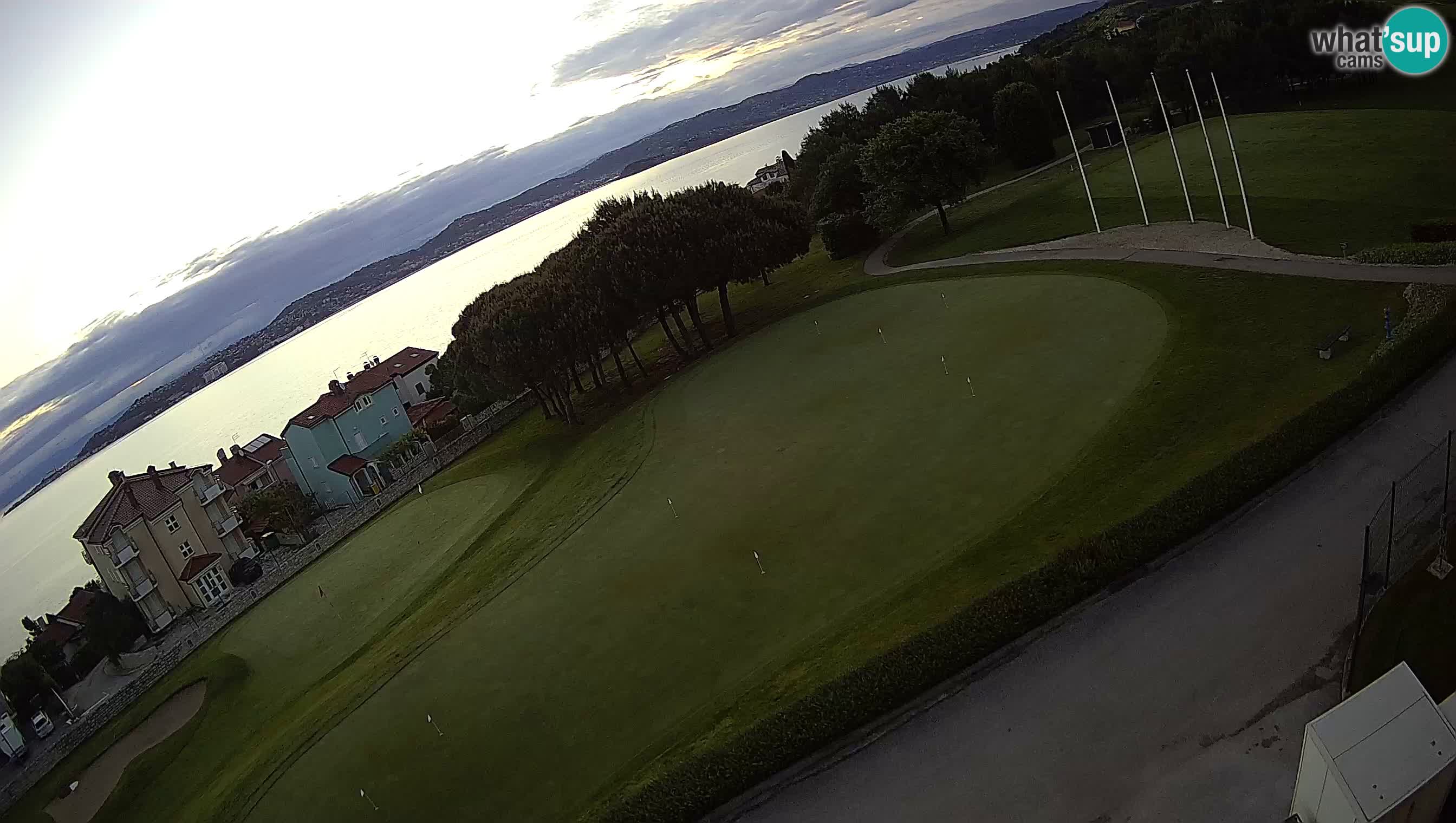 Golf Adriatique Webcam en direct Savudrija – Rezidencija Skiper – Istrie – Croatie