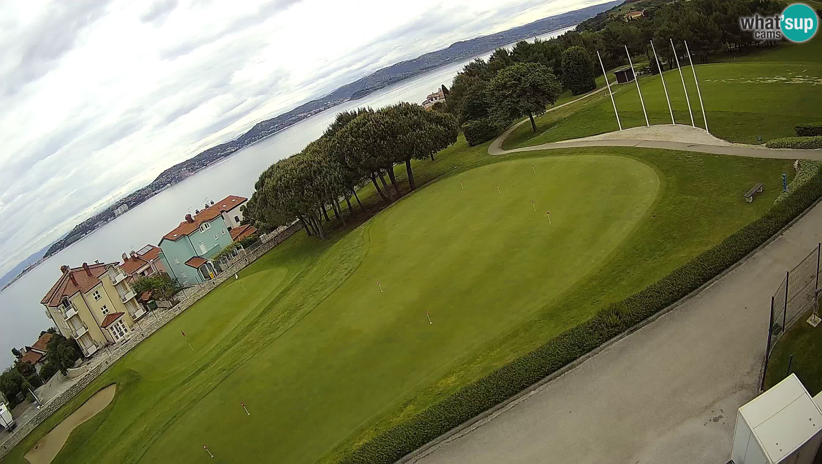 Golf Adriatique Webcam en direct Savudrija – Rezidencija Skiper – Istrie – Croatie
