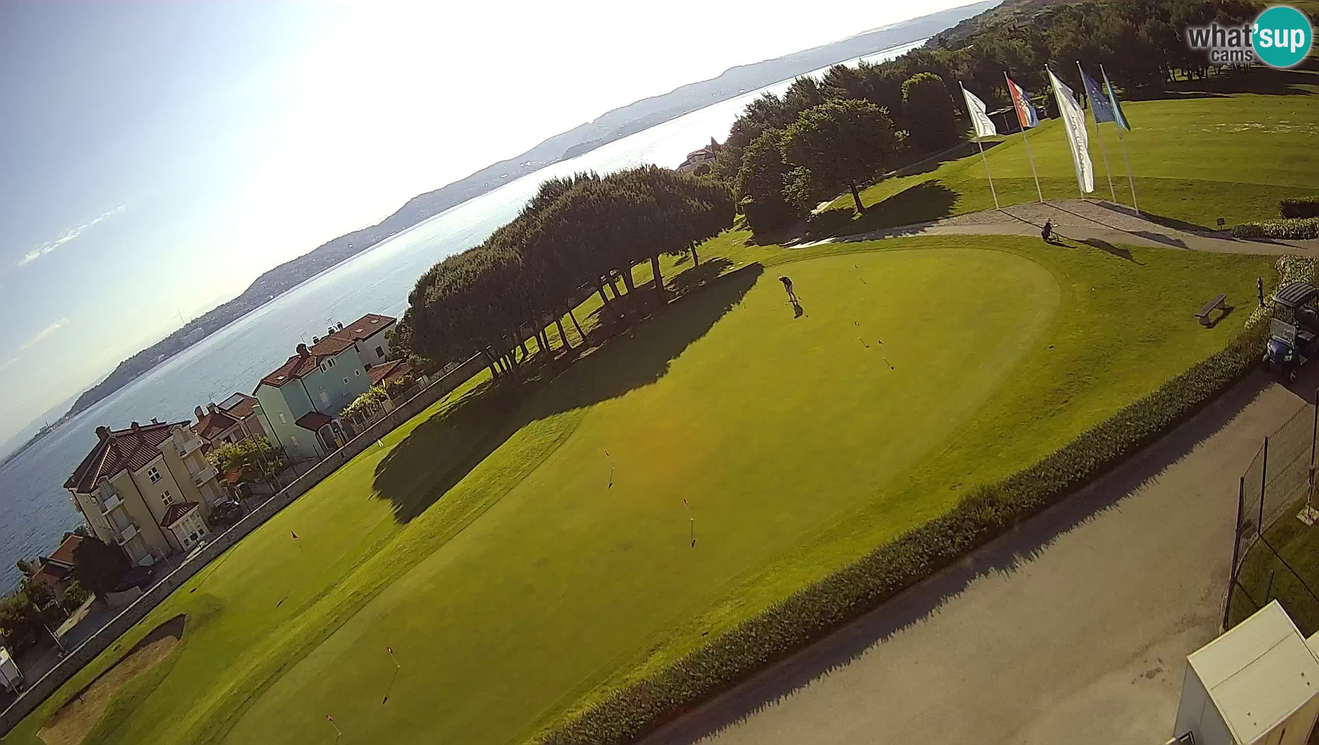 Golf Adriatique Webcam en direct Savudrija – Rezidencija Skiper – Istrie – Croatie