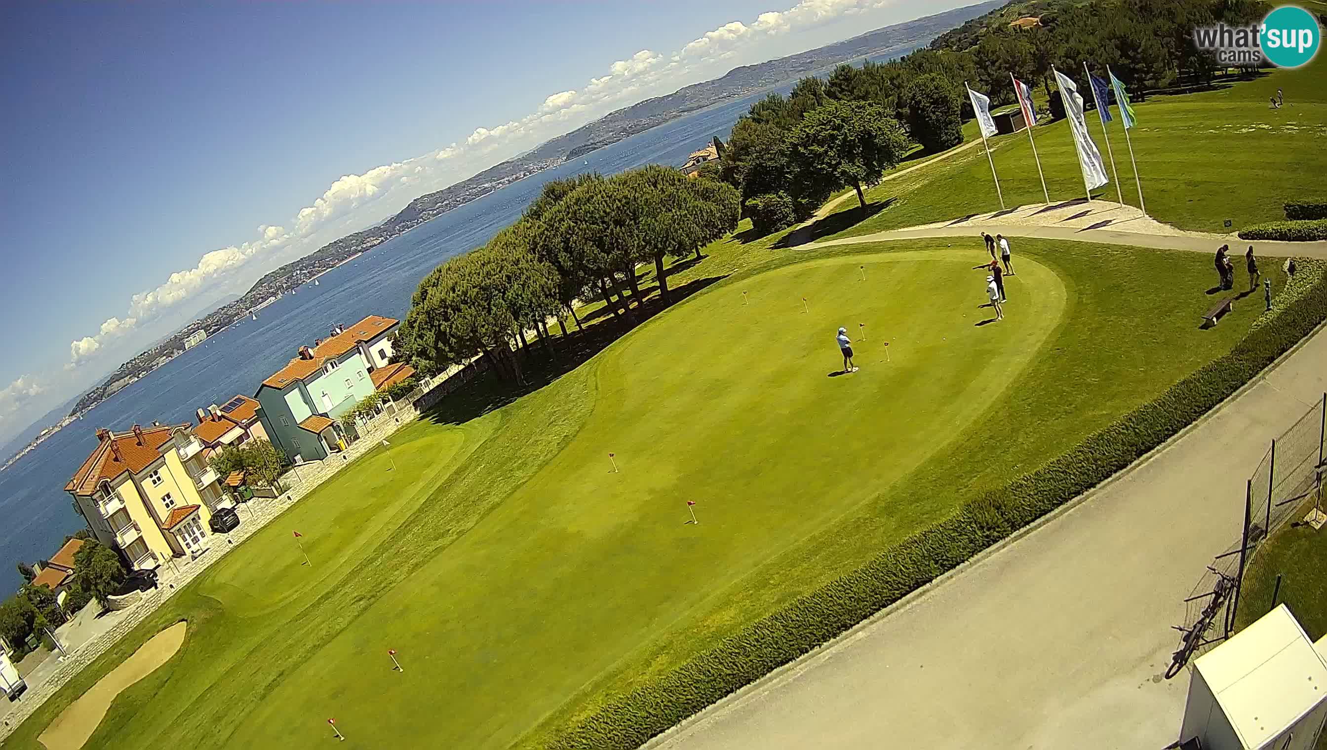 Golf Adriatic Live webcam Savudrija – Rezidencija Skiper – Istria – Croatia