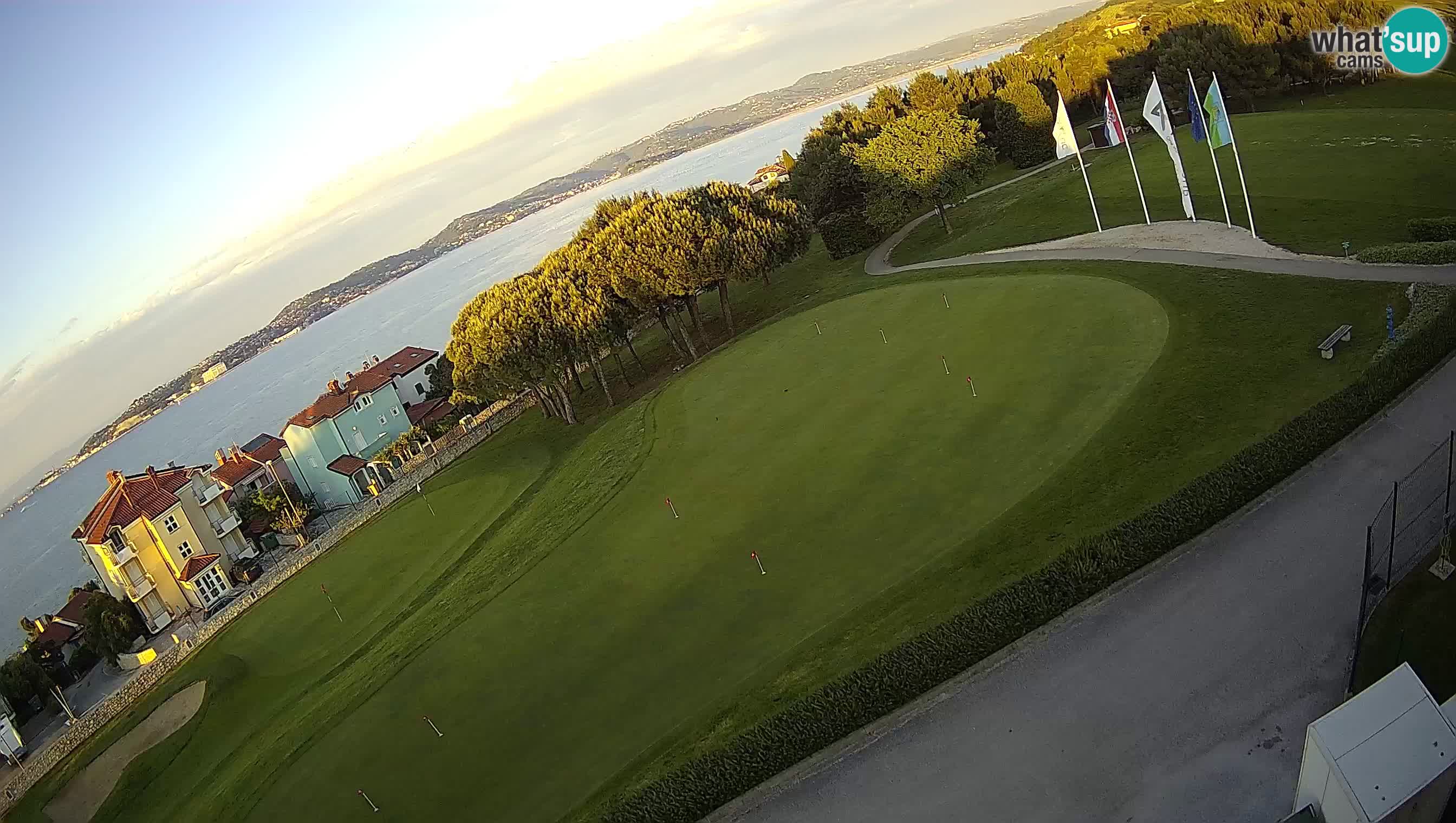 Golf Adriatic Spletna kamera v živo Savudrija – Rezidencija Skiper – Istra – Hrvaška