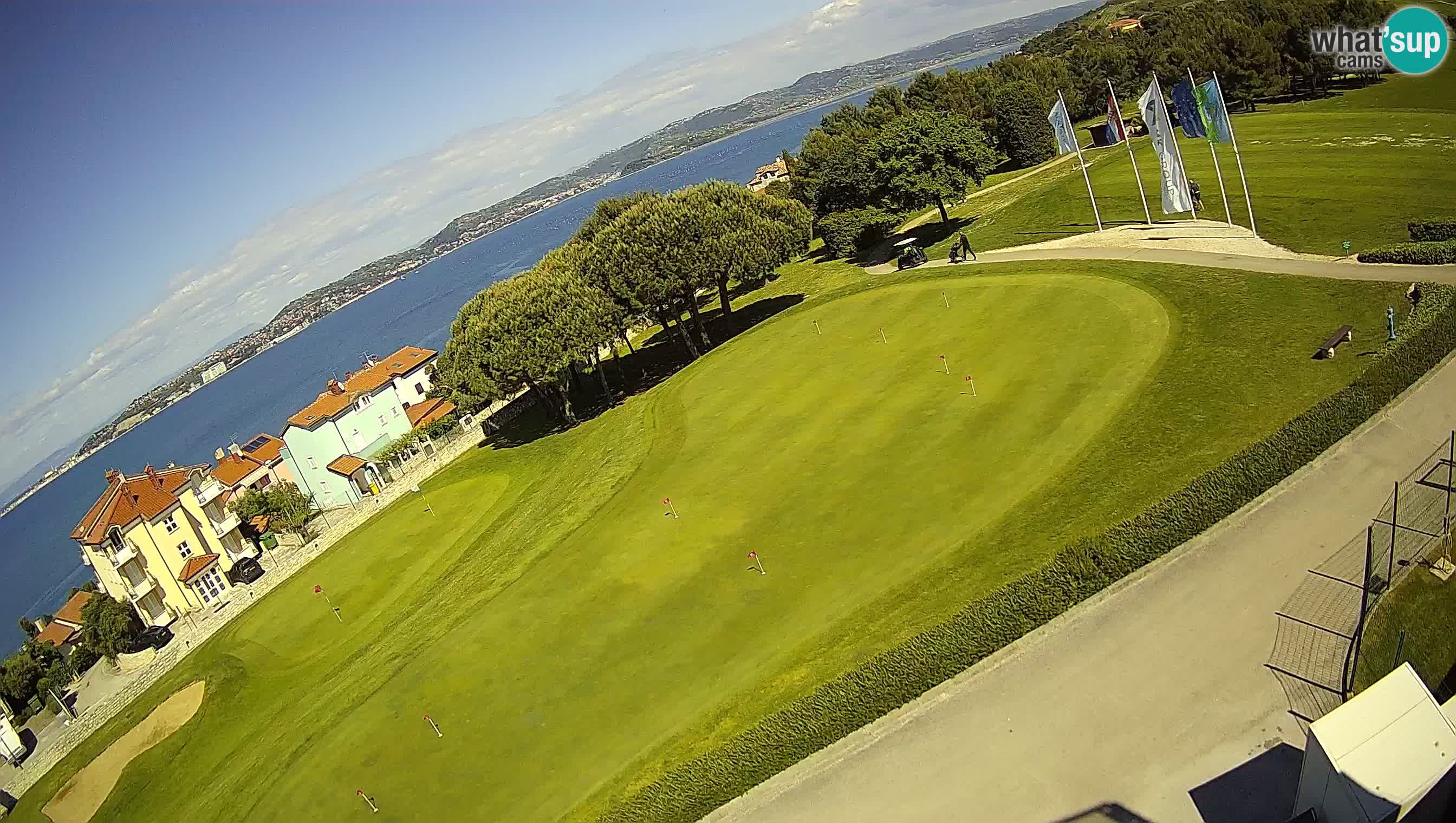 Golf Adriatic Live webcam Savudrija – Rezidencija Skiper – Istria – Croazia