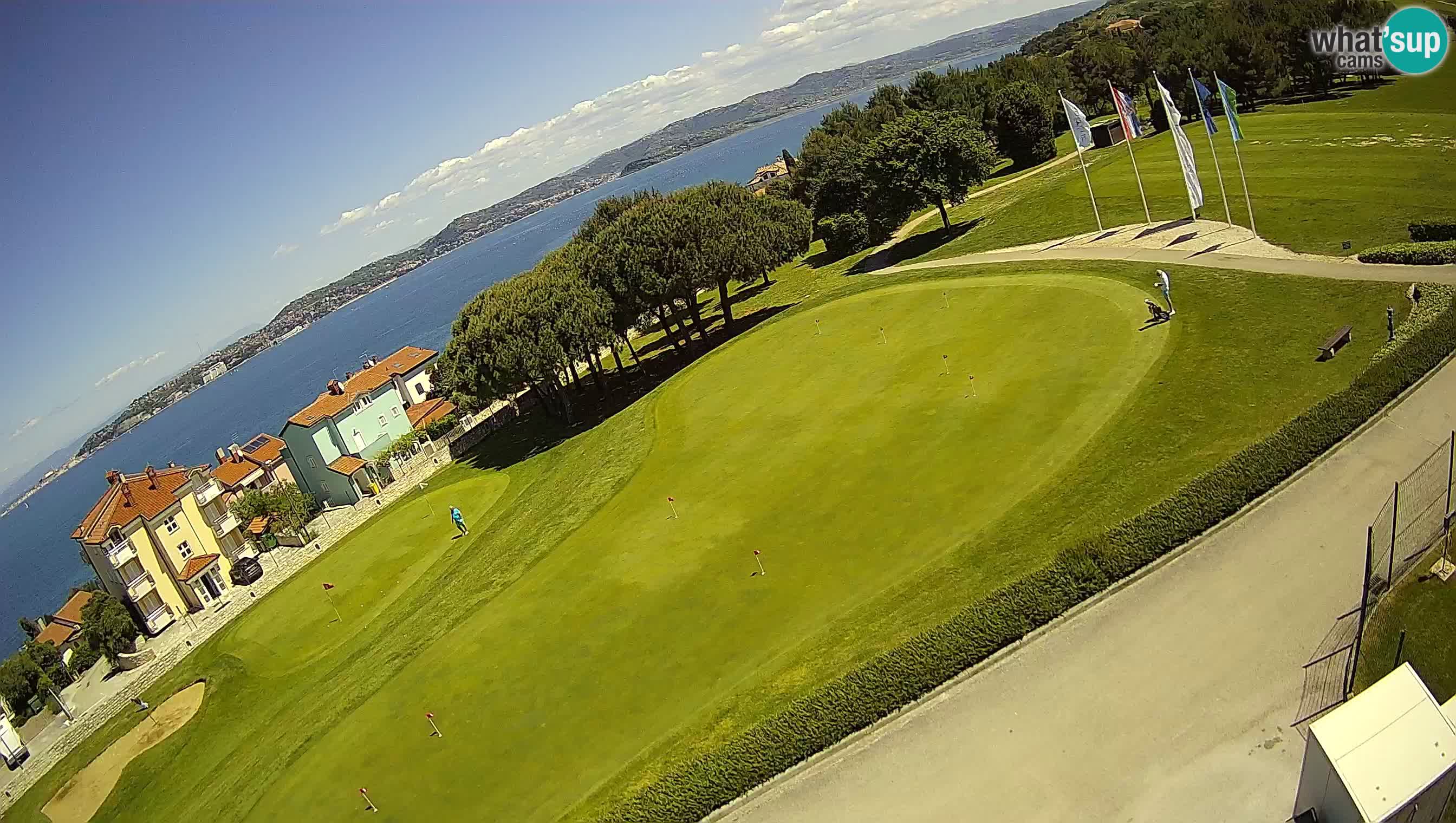 Golf Adriatic Cámara web en vivo Savudrija – Rezidencija Skiper – Istria – Croacia