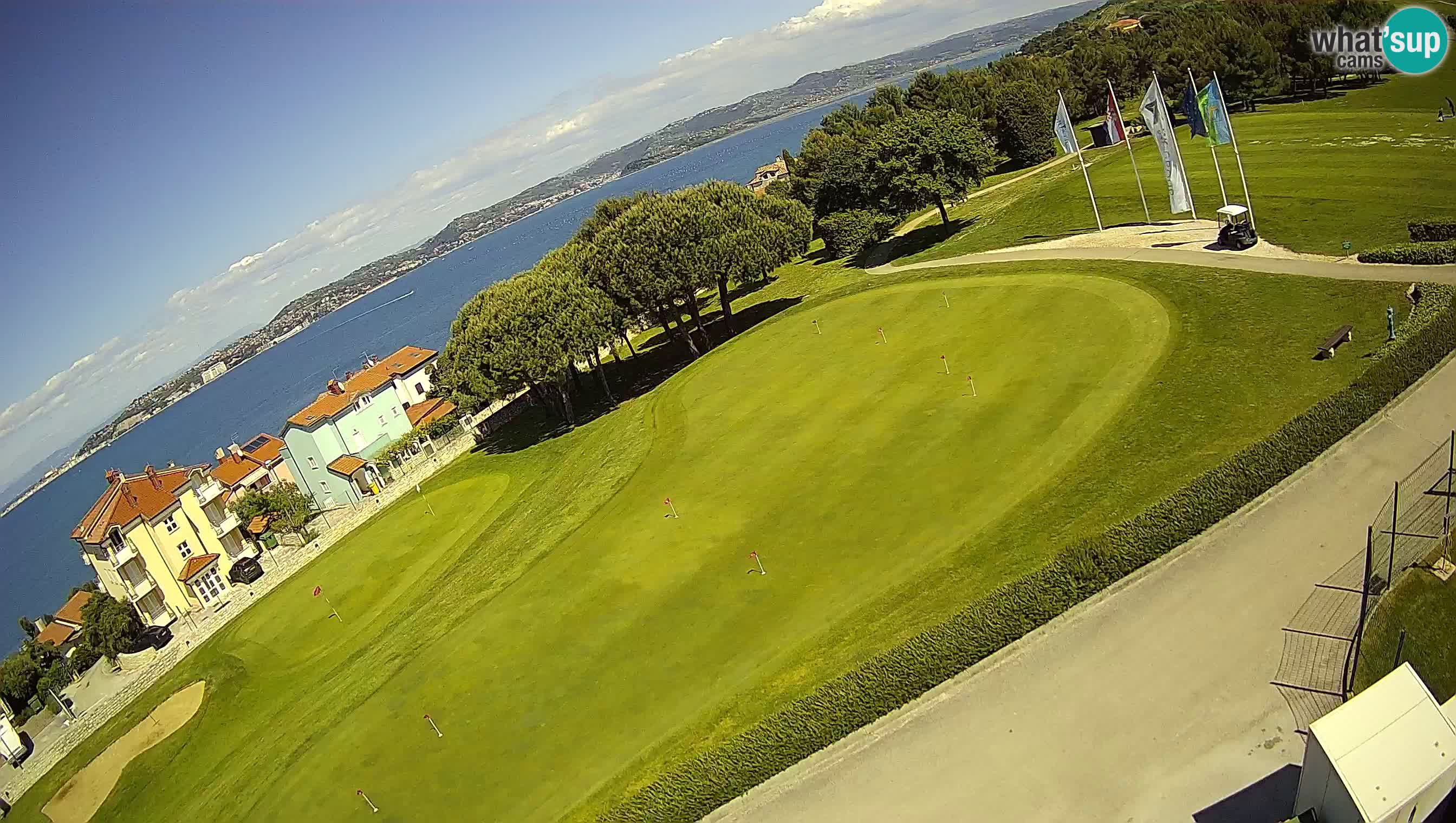 Golf Adriatic Spletna kamera v živo Savudrija – Rezidencija Skiper – Istra – Hrvaška