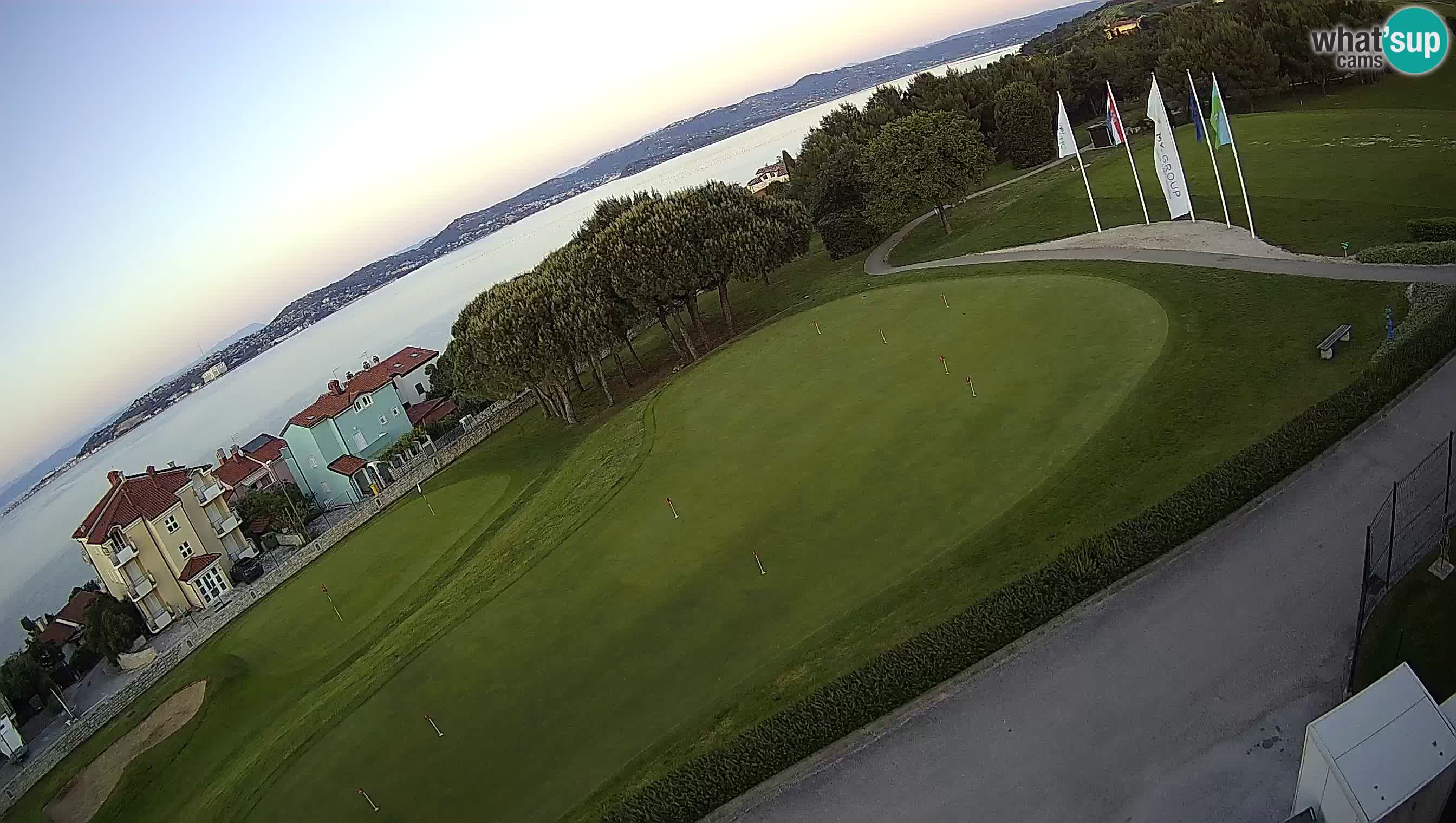 Golf Adriatic Cámara web en vivo Savudrija – Rezidencija Skiper – Istria – Croacia