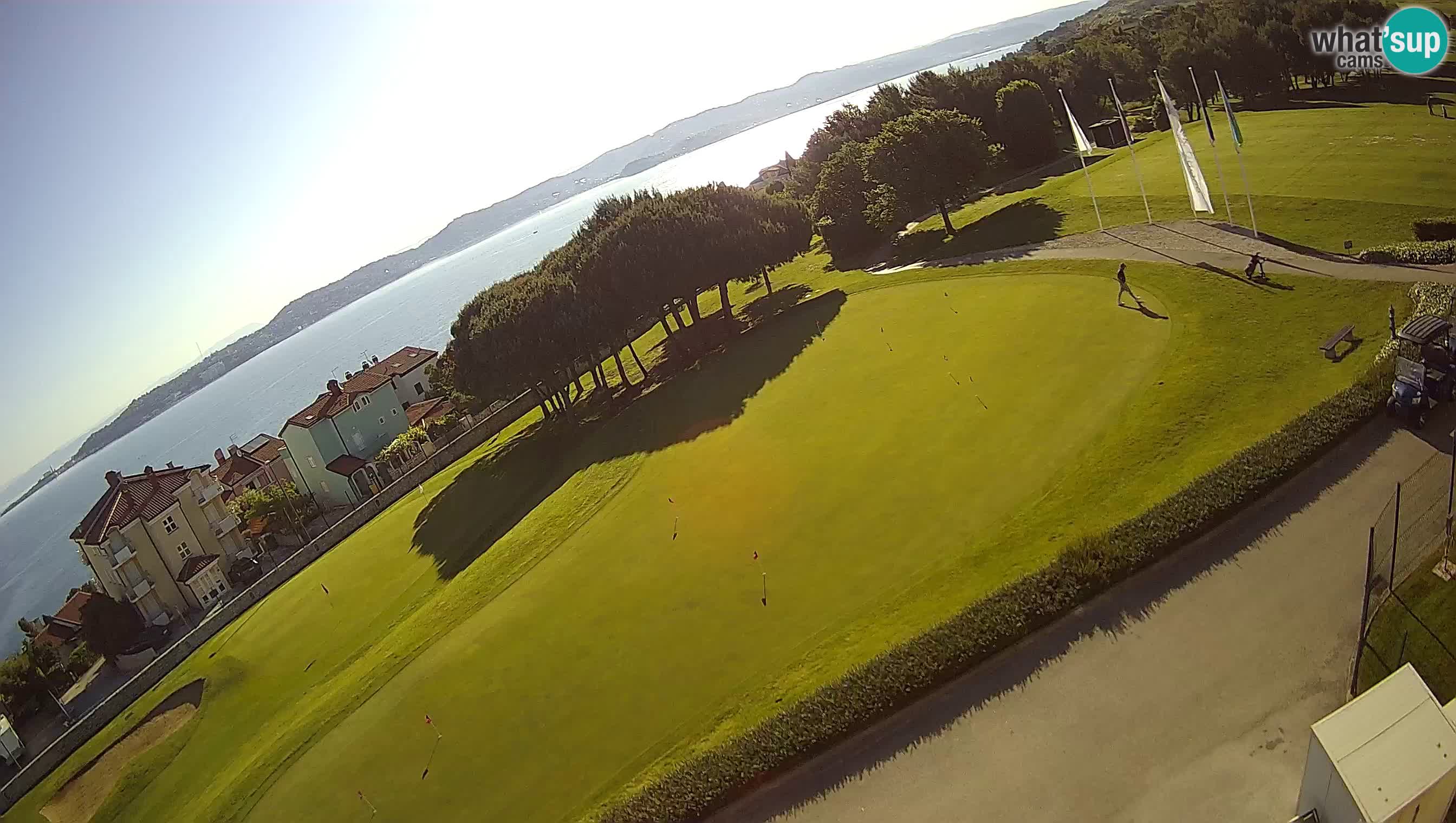 Golf Adriatique Webcam en direct Savudrija – Rezidencija Skiper – Istrie – Croatie