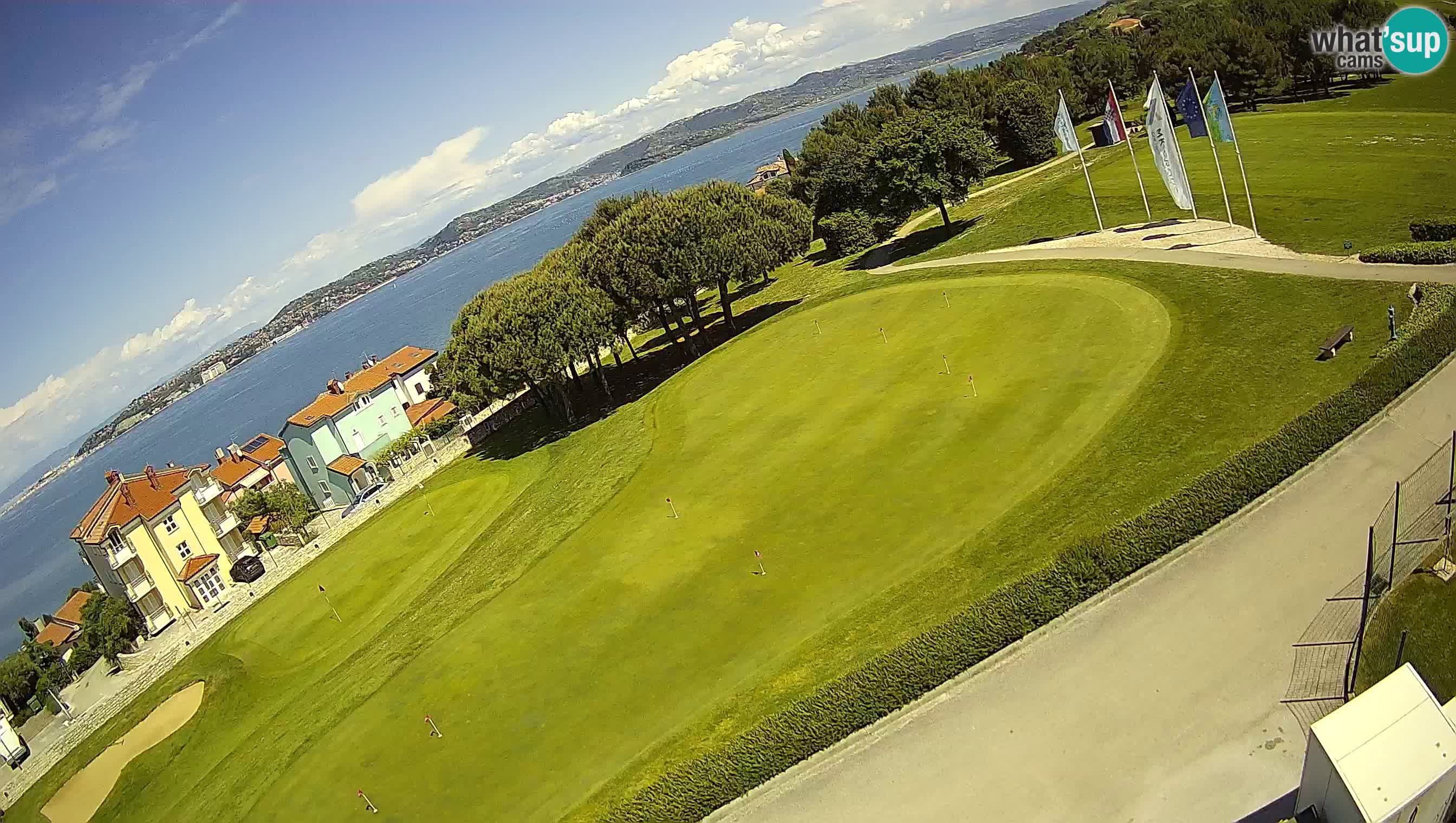 Golf Adriatic Cámara web en vivo Savudrija – Rezidencija Skiper – Istria – Croacia