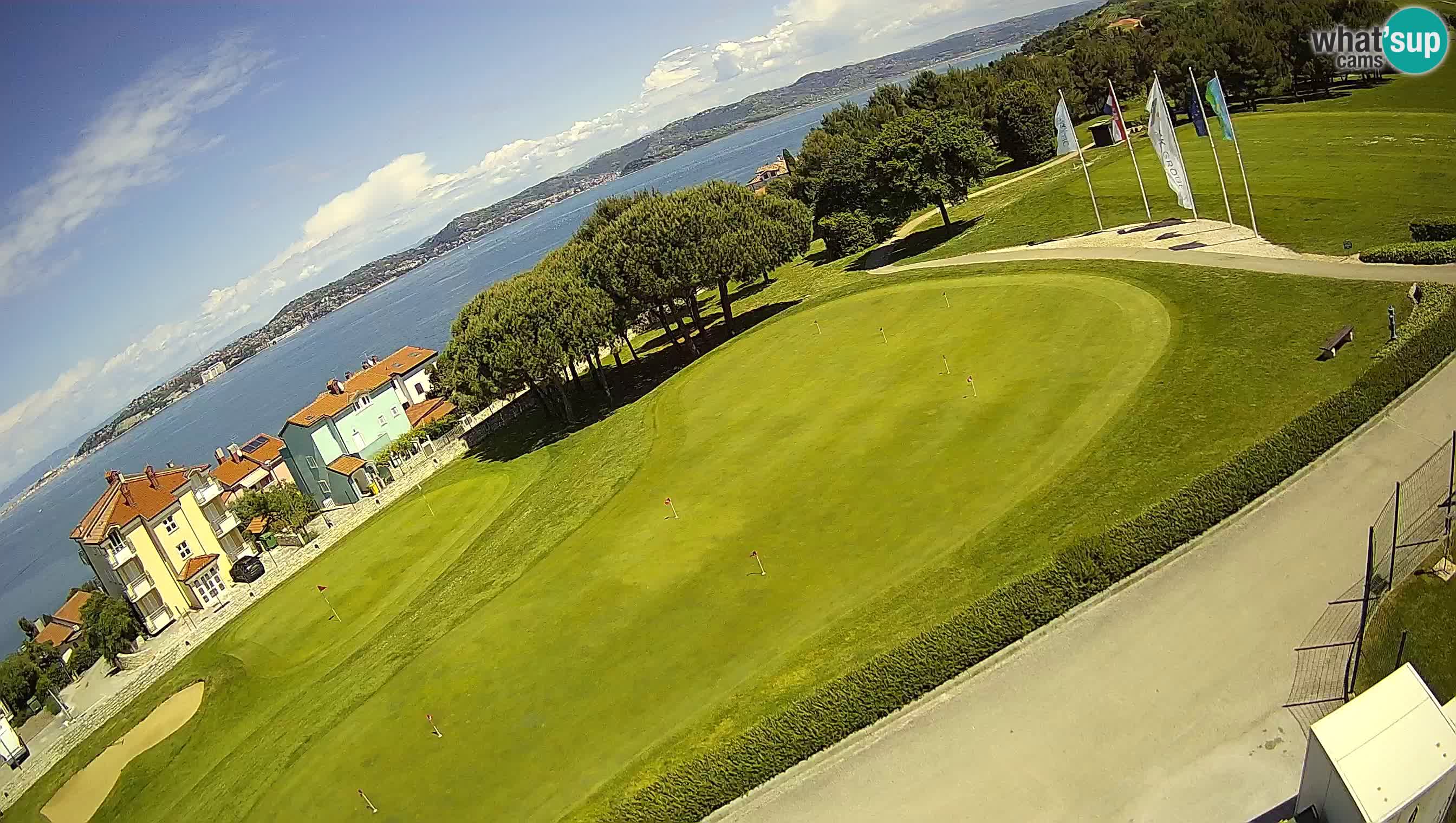 Golf Adriatic Live webcam Savudrija – Rezidencija Skiper – Istria – Croazia