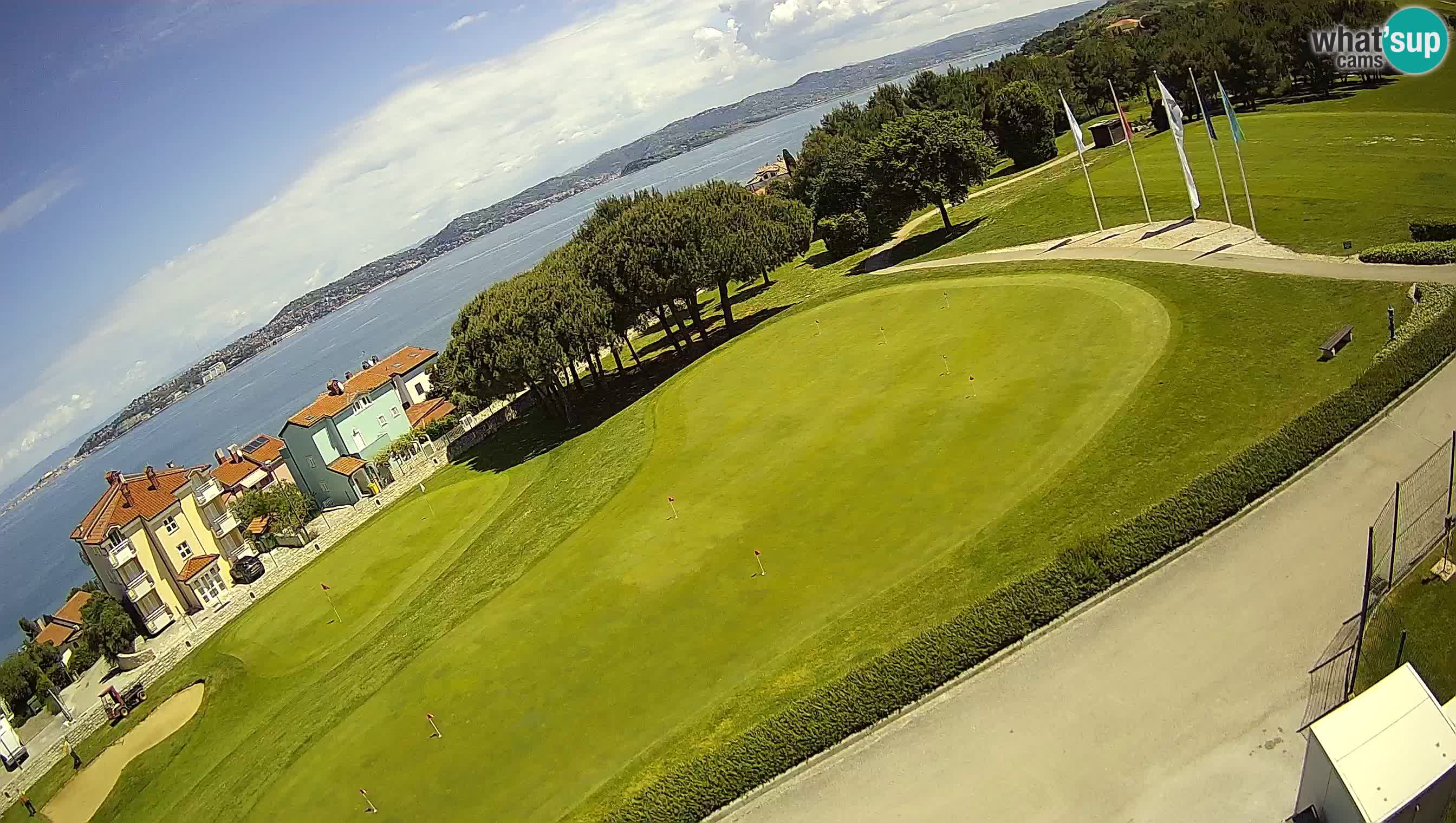 Golf Adriatic Spletna kamera v živo Savudrija – Rezidencija Skiper – Istra – Hrvaška