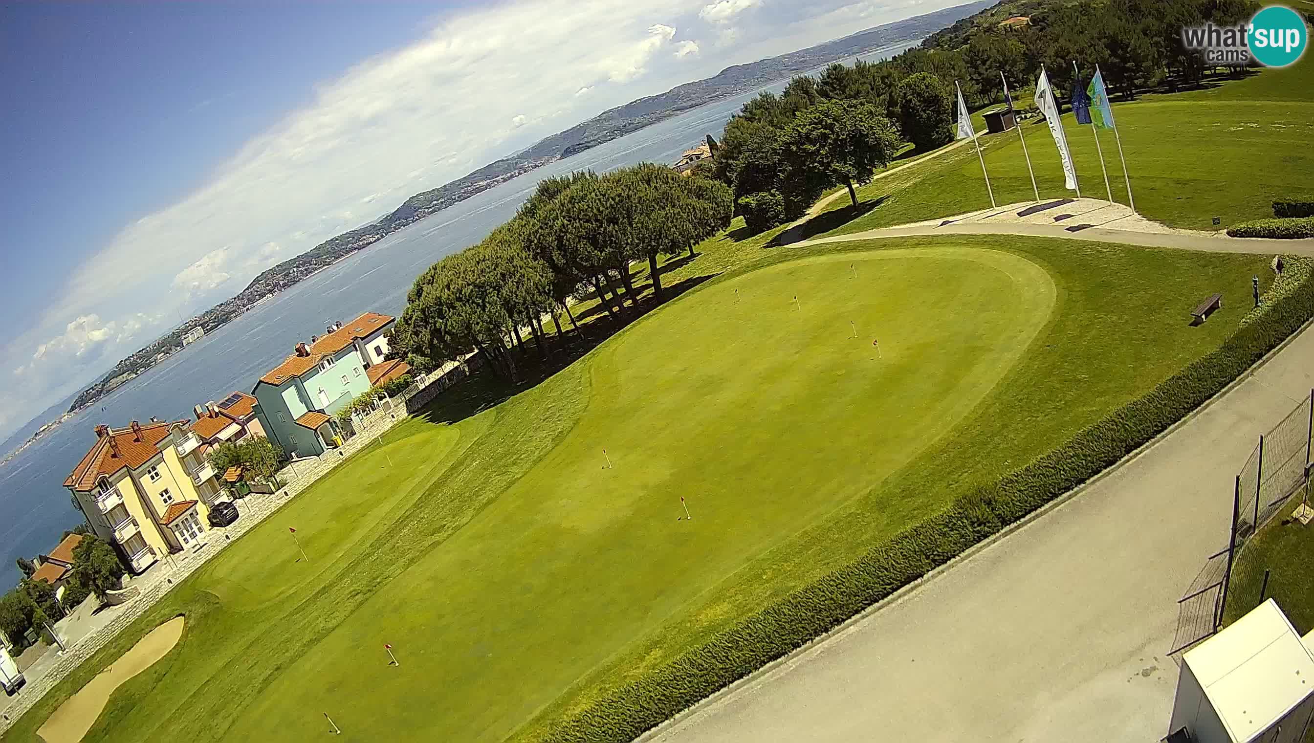 Golf Adriatique Webcam en direct Savudrija – Rezidencija Skiper – Istrie – Croatie