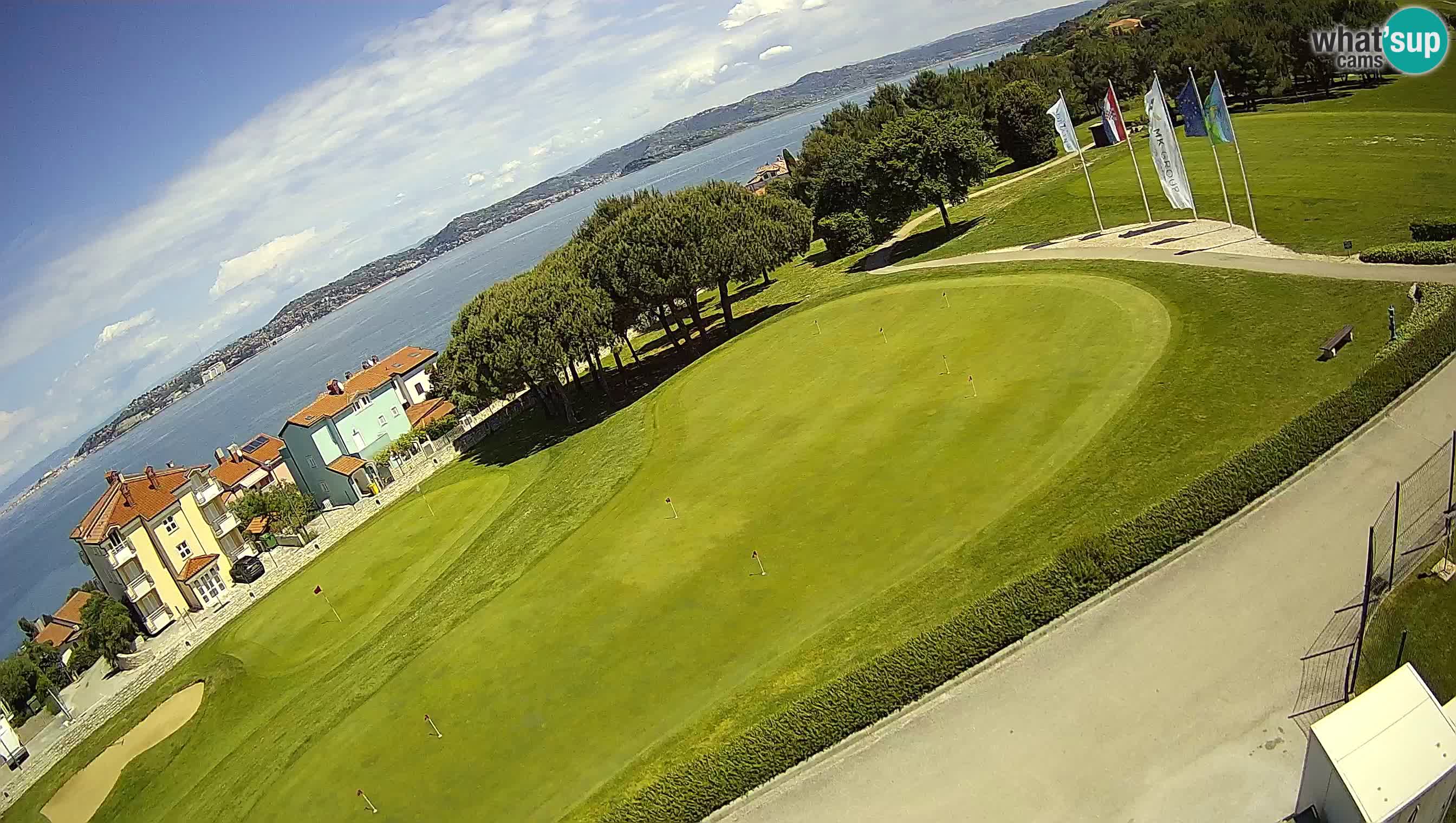 Golf Adriatique Webcam en direct Savudrija – Rezidencija Skiper – Istrie – Croatie