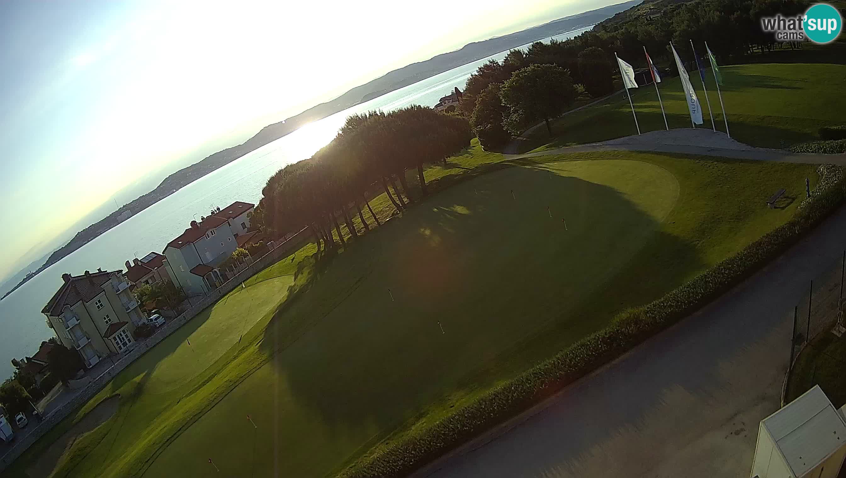 Golf Adriatique Webcam en direct Savudrija – Rezidencija Skiper – Istrie – Croatie