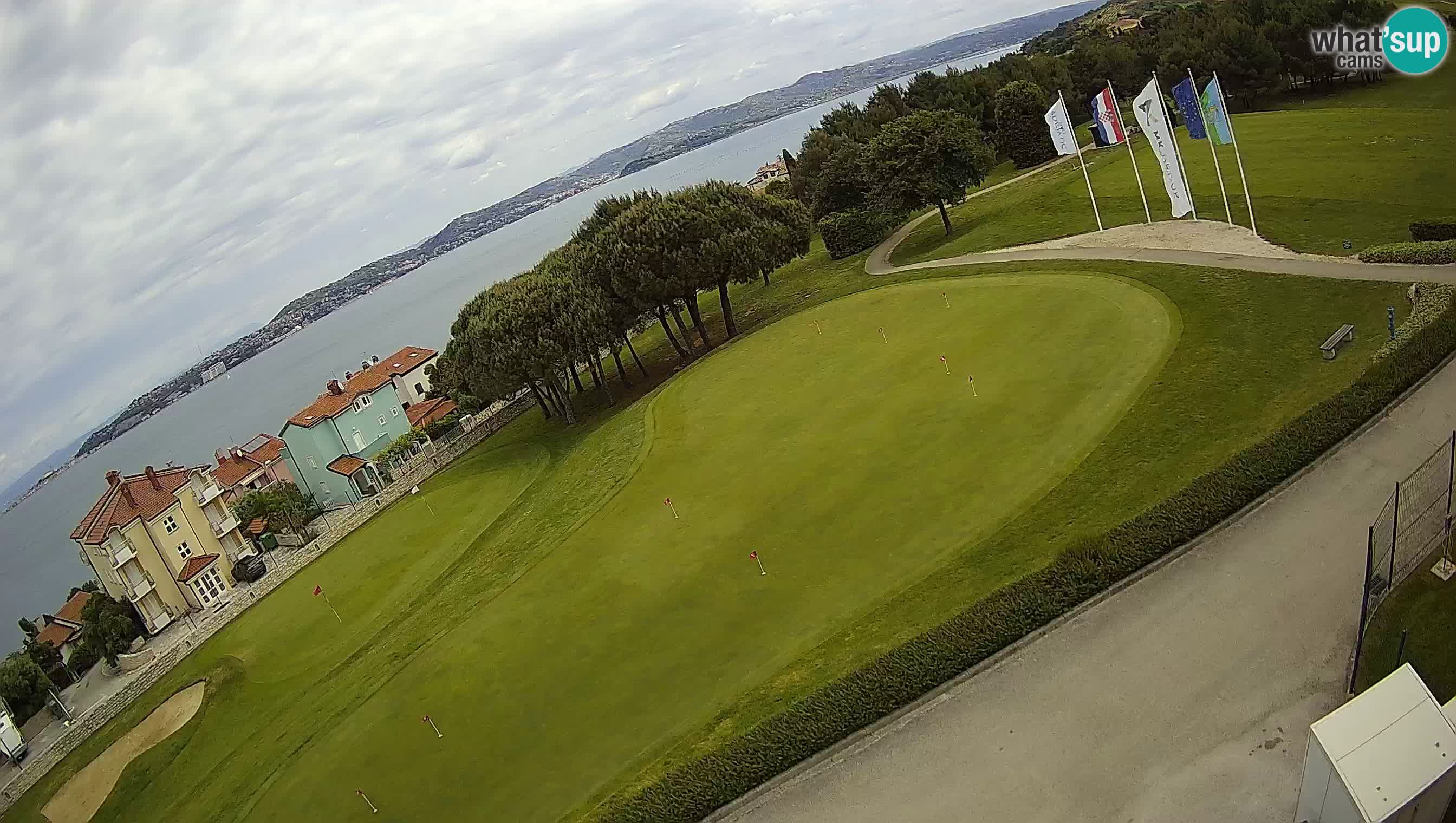 Golf Adriatic Spletna kamera v živo Savudrija – Rezidencija Skiper – Istra – Hrvaška