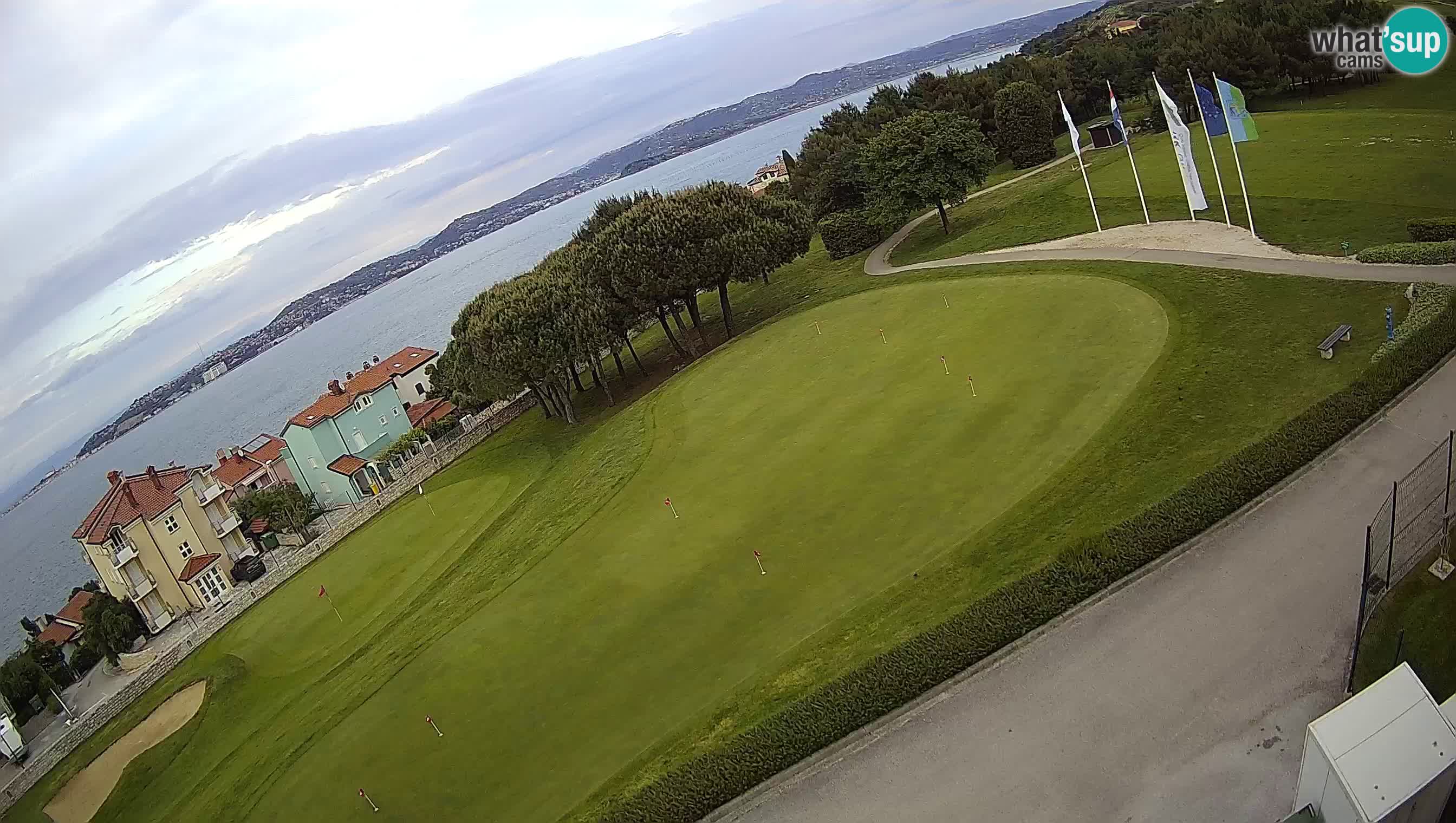 Golf Adriatic Spletna kamera v živo Savudrija – Rezidencija Skiper – Istra – Hrvaška