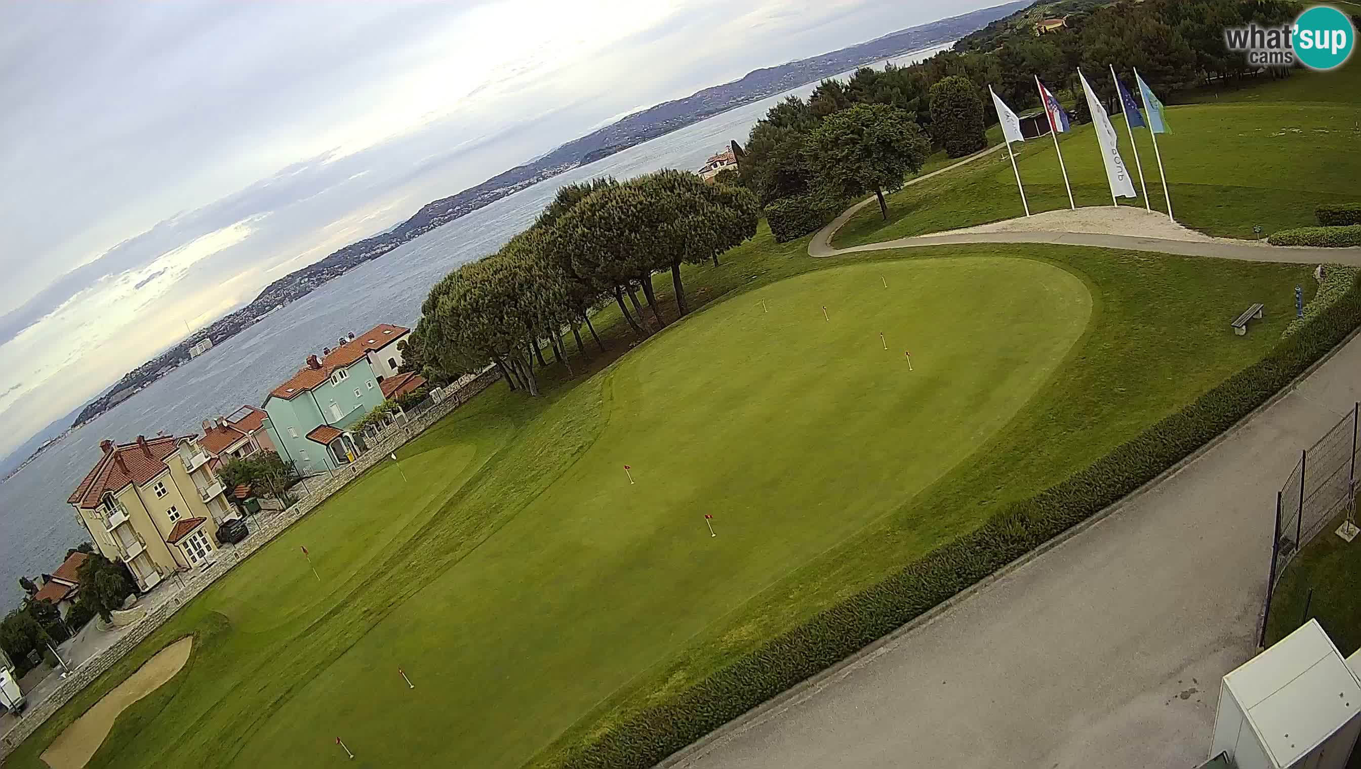 Golf Adriatique Webcam en direct Savudrija – Rezidencija Skiper – Istrie – Croatie