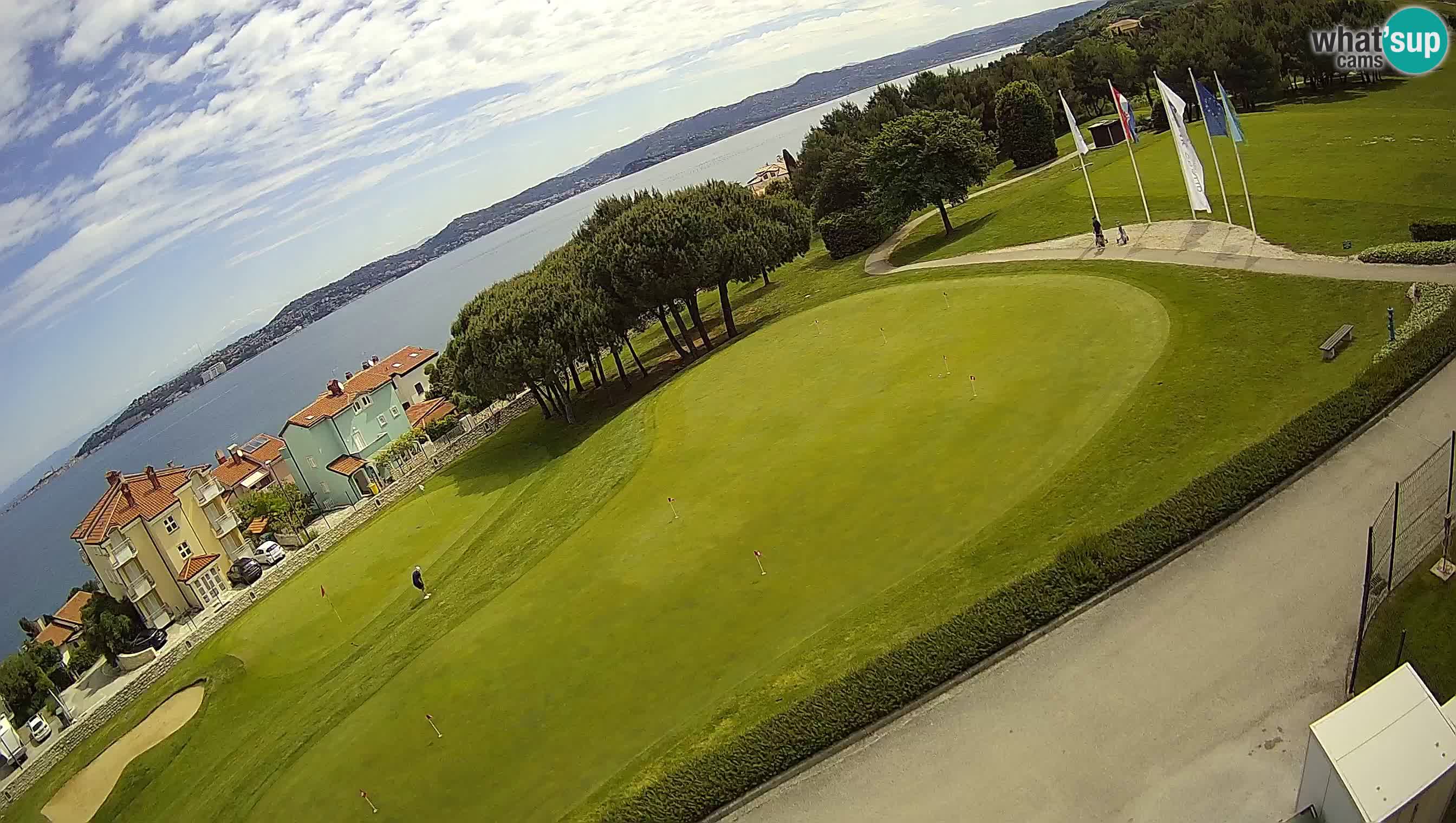 Golf Adriatic Spletna kamera v živo Savudrija – Rezidencija Skiper – Istra – Hrvaška
