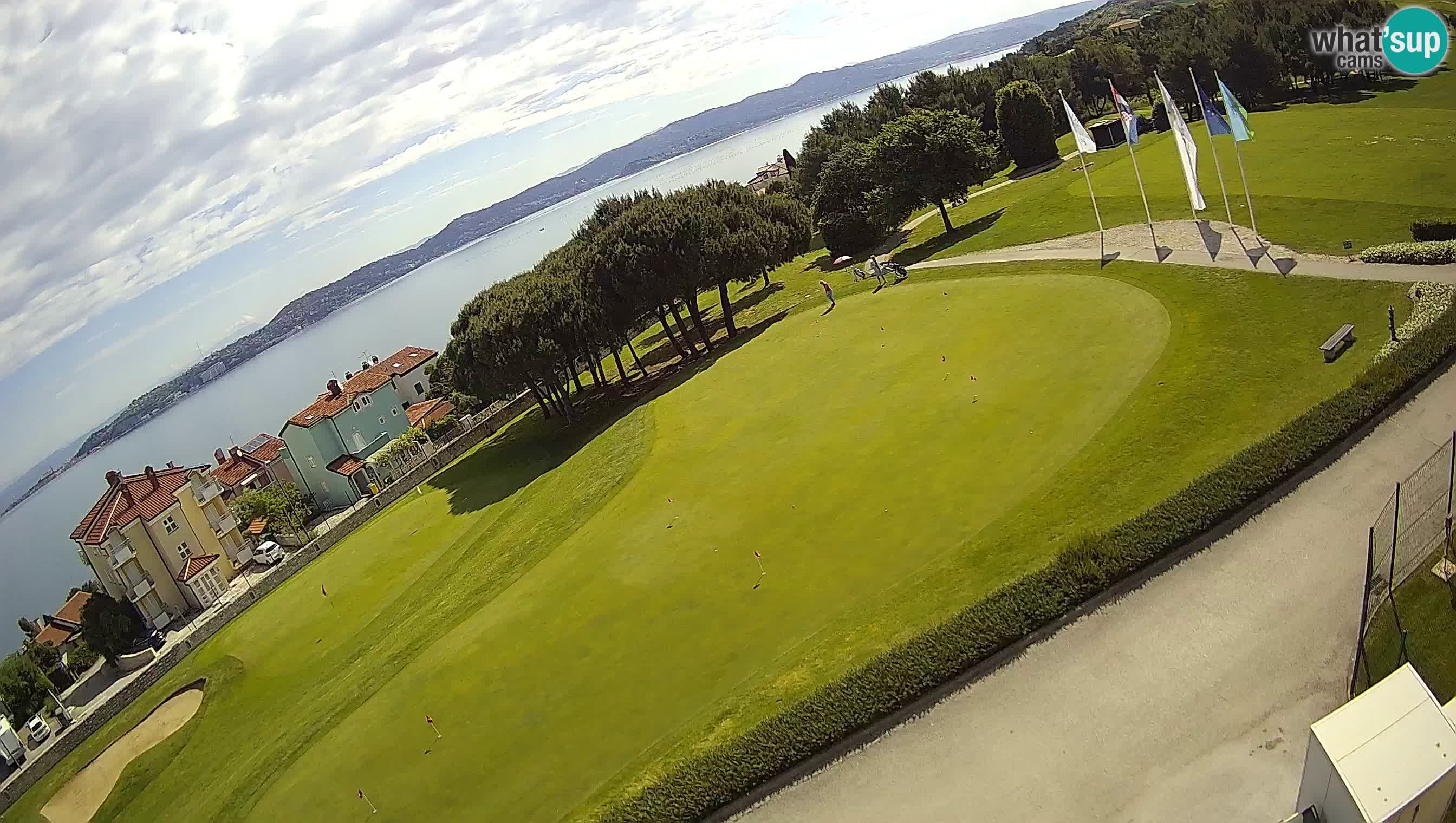 Golf Adriatic Live webcam Savudrija – Rezidencija Skiper – Istria – Croazia