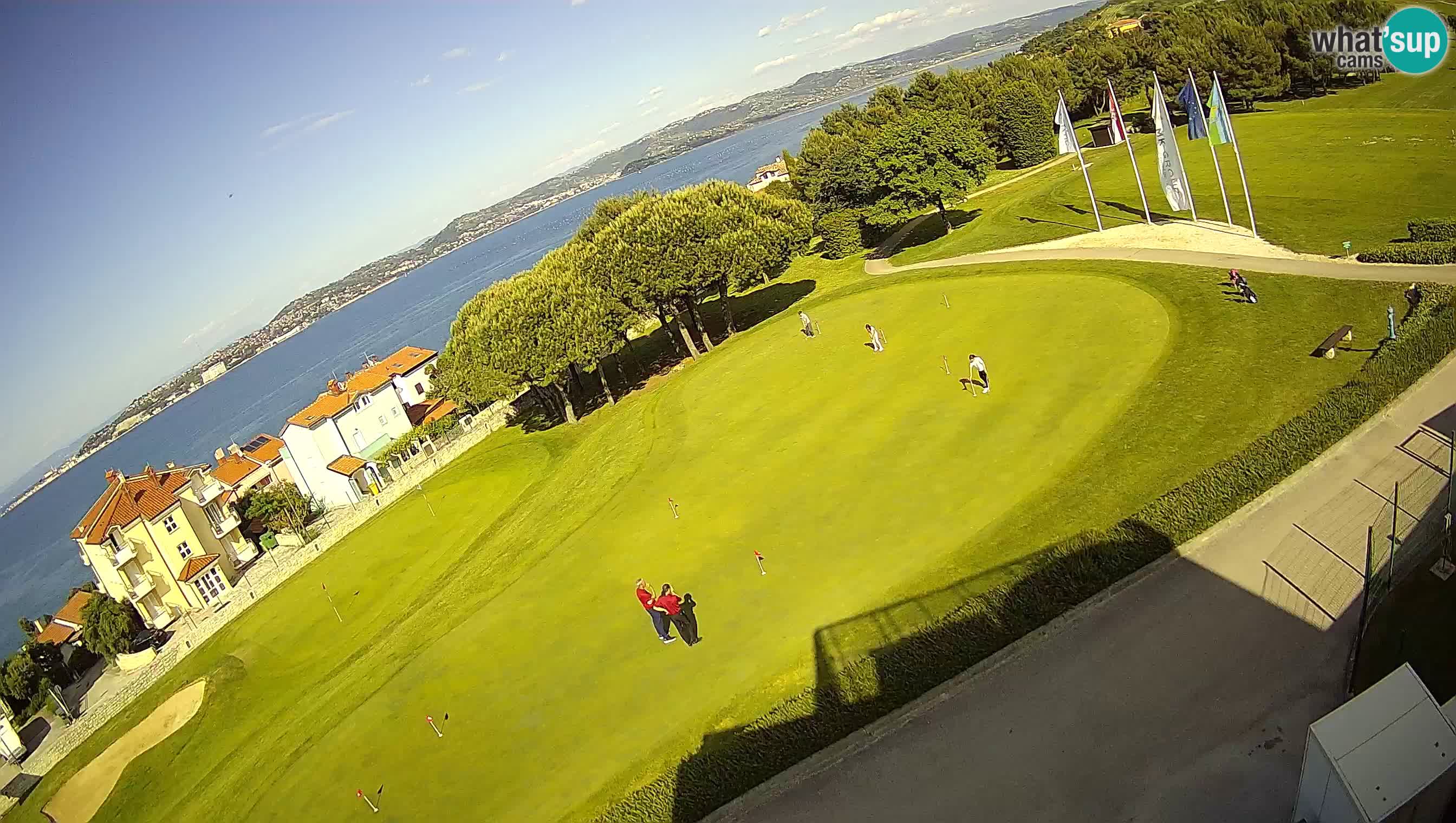 Golf Adriatic Cámara web en vivo Savudrija – Rezidencija Skiper – Istria – Croacia