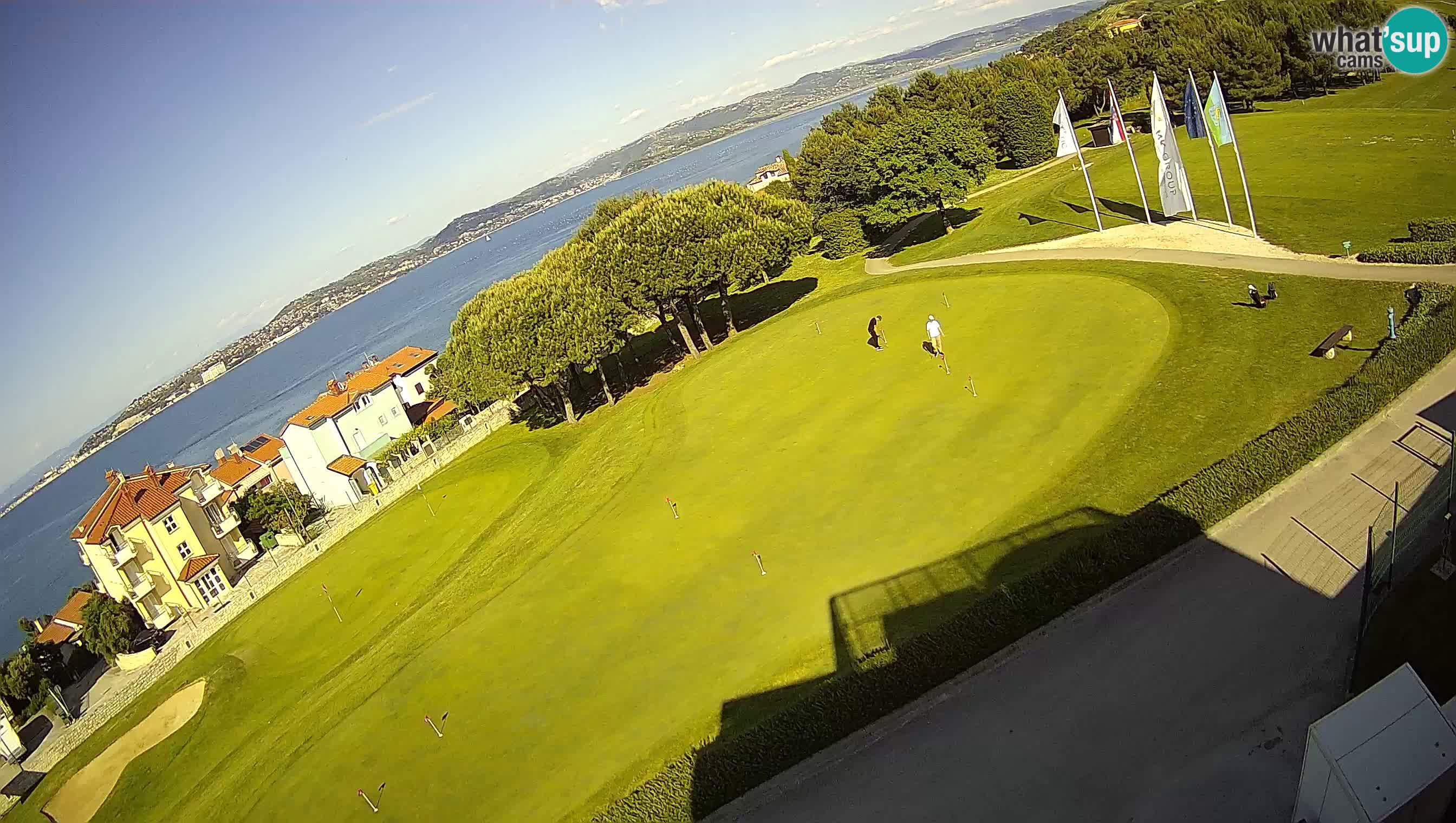 Golf Adriatic Spletna kamera v živo Savudrija – Rezidencija Skiper – Istra – Hrvaška