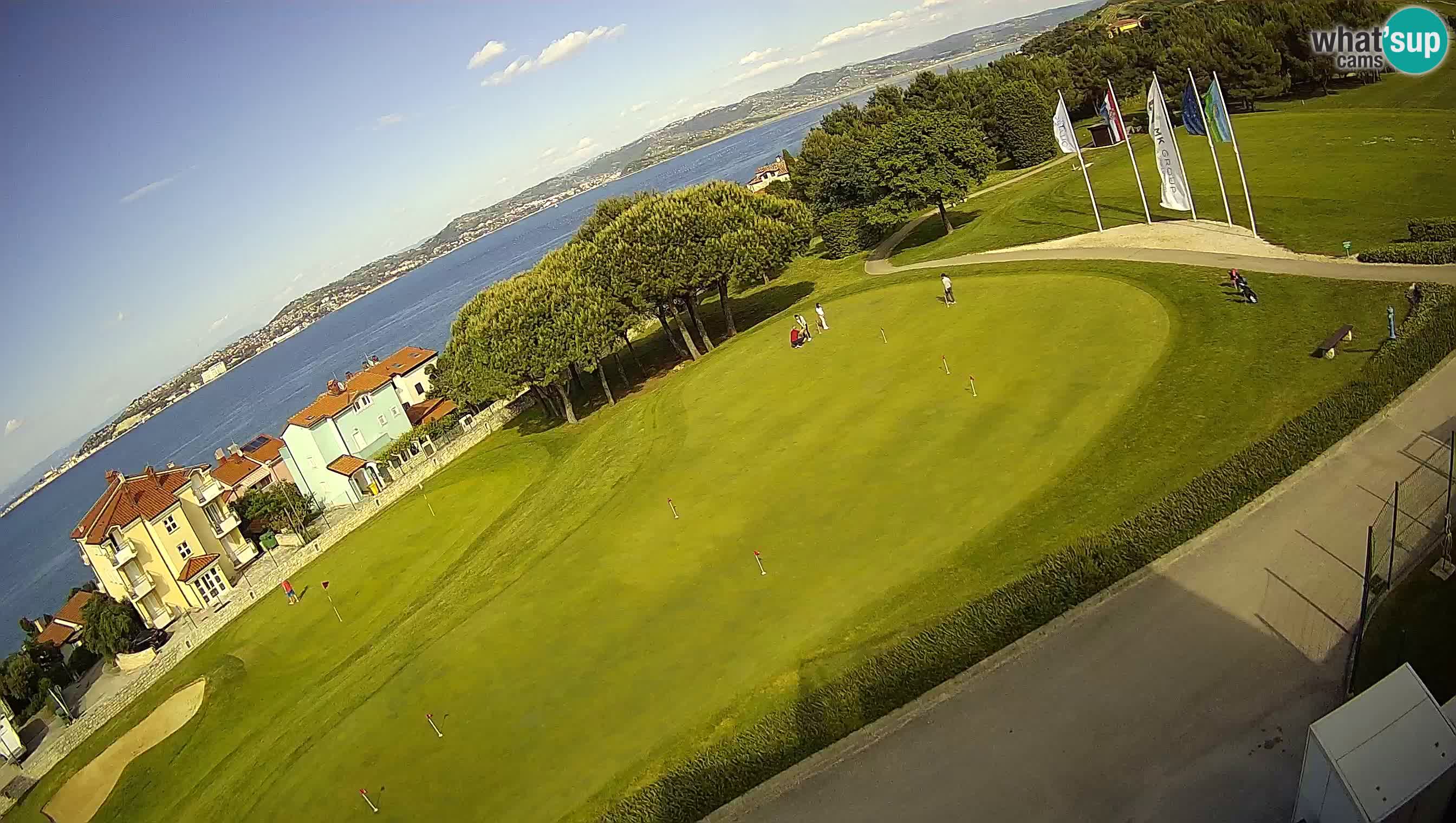 Golf Adriatic Spletna kamera v živo Savudrija – Rezidencija Skiper – Istra – Hrvaška