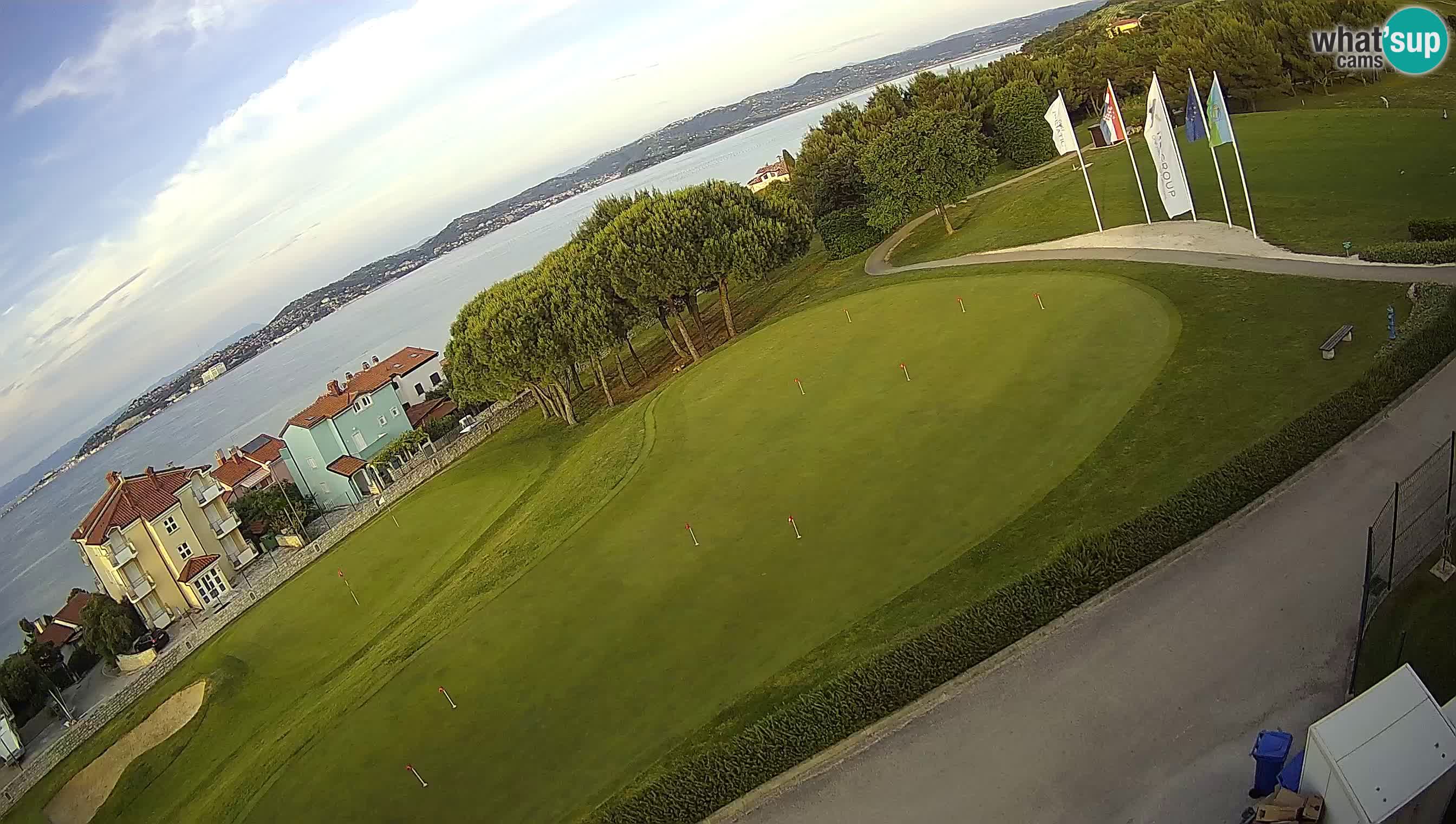 Golf Adriatique Webcam en direct Savudrija – Rezidencija Skiper – Istrie – Croatie
