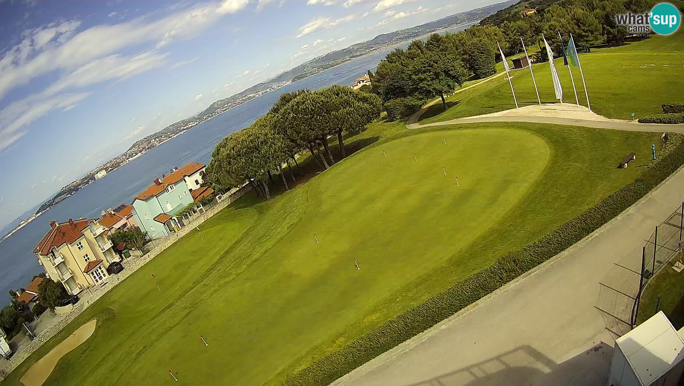 Golf Adriatic Cámara web en vivo Savudrija – Rezidencija Skiper – Istria – Croacia