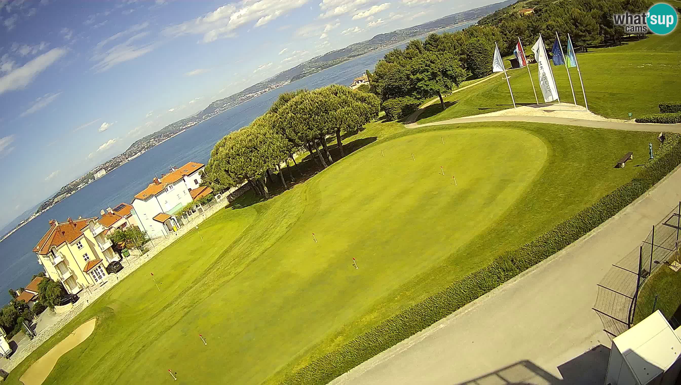 Golf Adriatique Webcam en direct Savudrija – Rezidencija Skiper – Istrie – Croatie