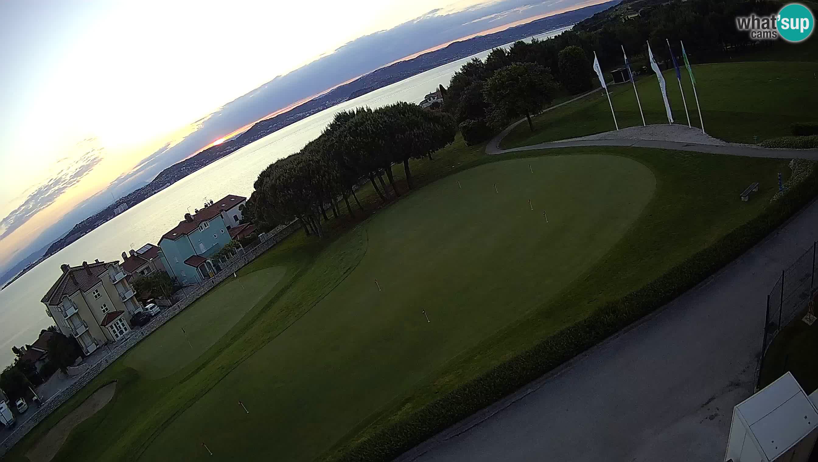 Golf Adriatic Spletna kamera v živo Savudrija – Rezidencija Skiper – Istra – Hrvaška