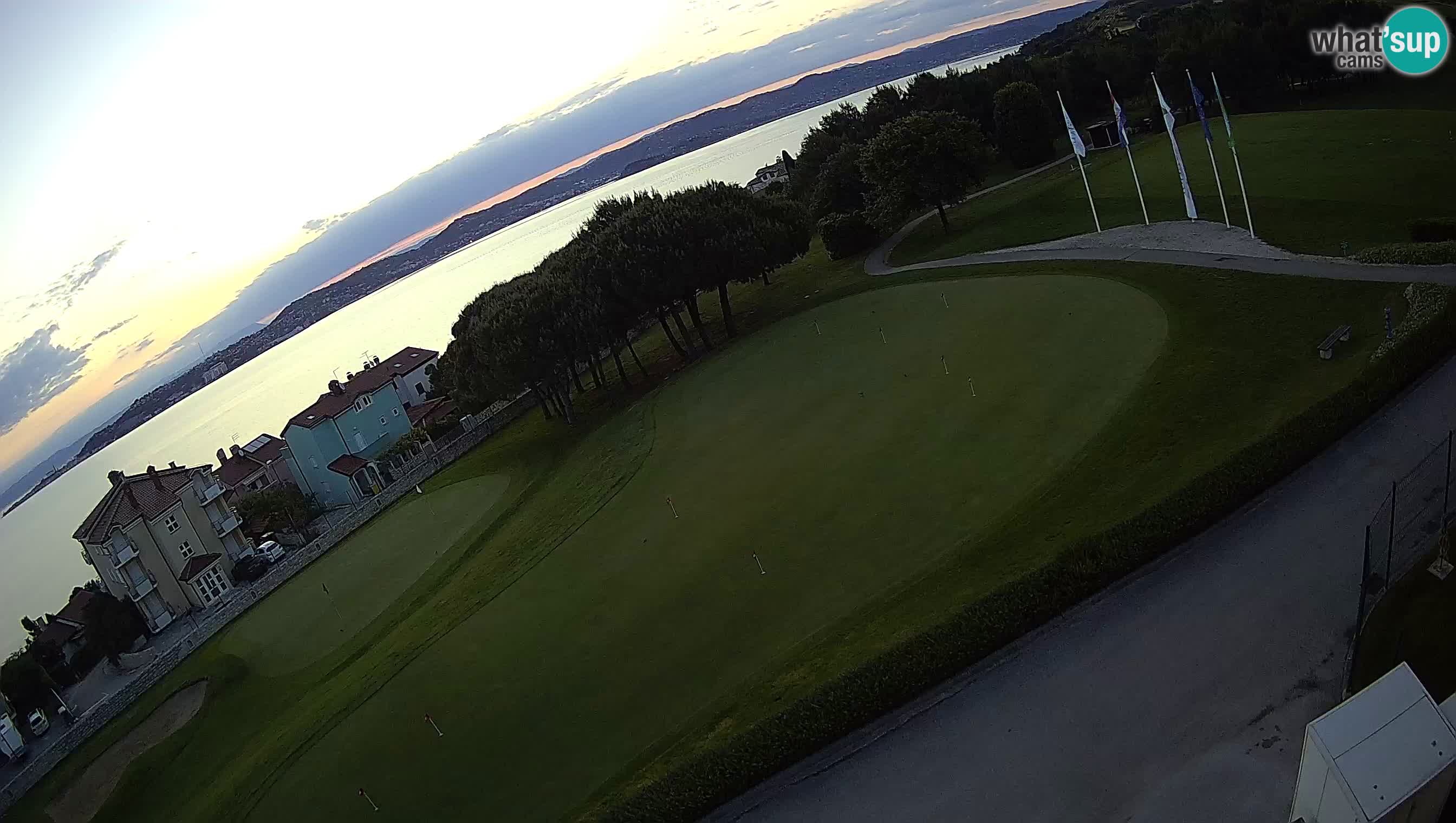 Golf Adriatic Cámara web en vivo Savudrija – Rezidencija Skiper – Istria – Croacia